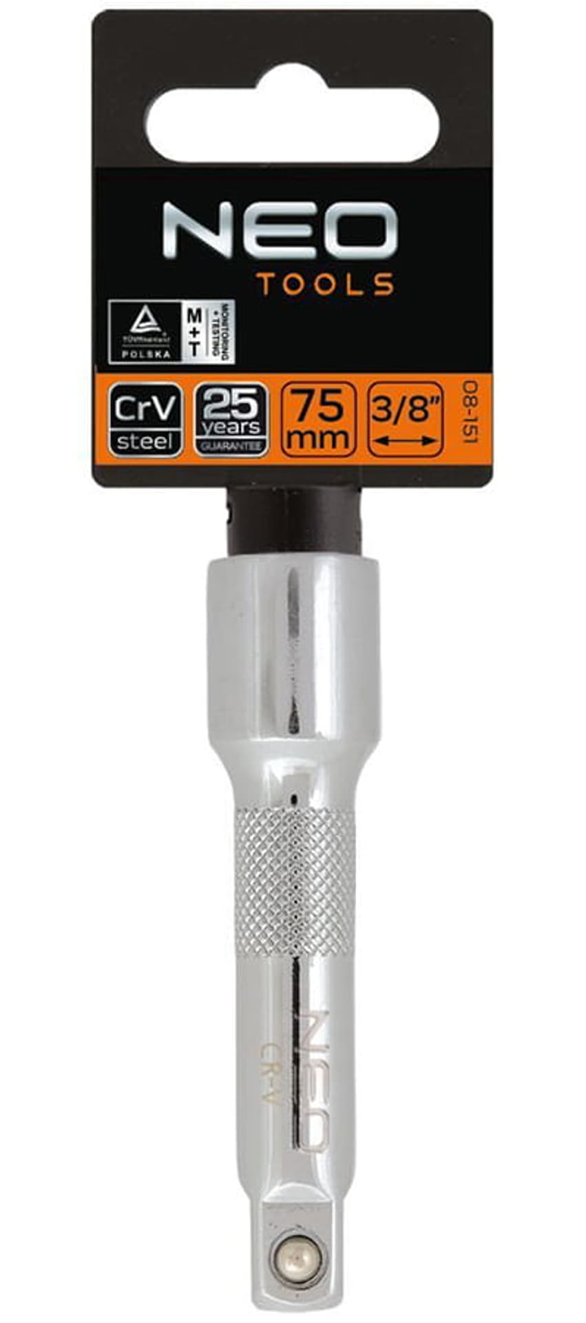 

Przedłużka 3/8", 75 mm Neo Tools 08-151