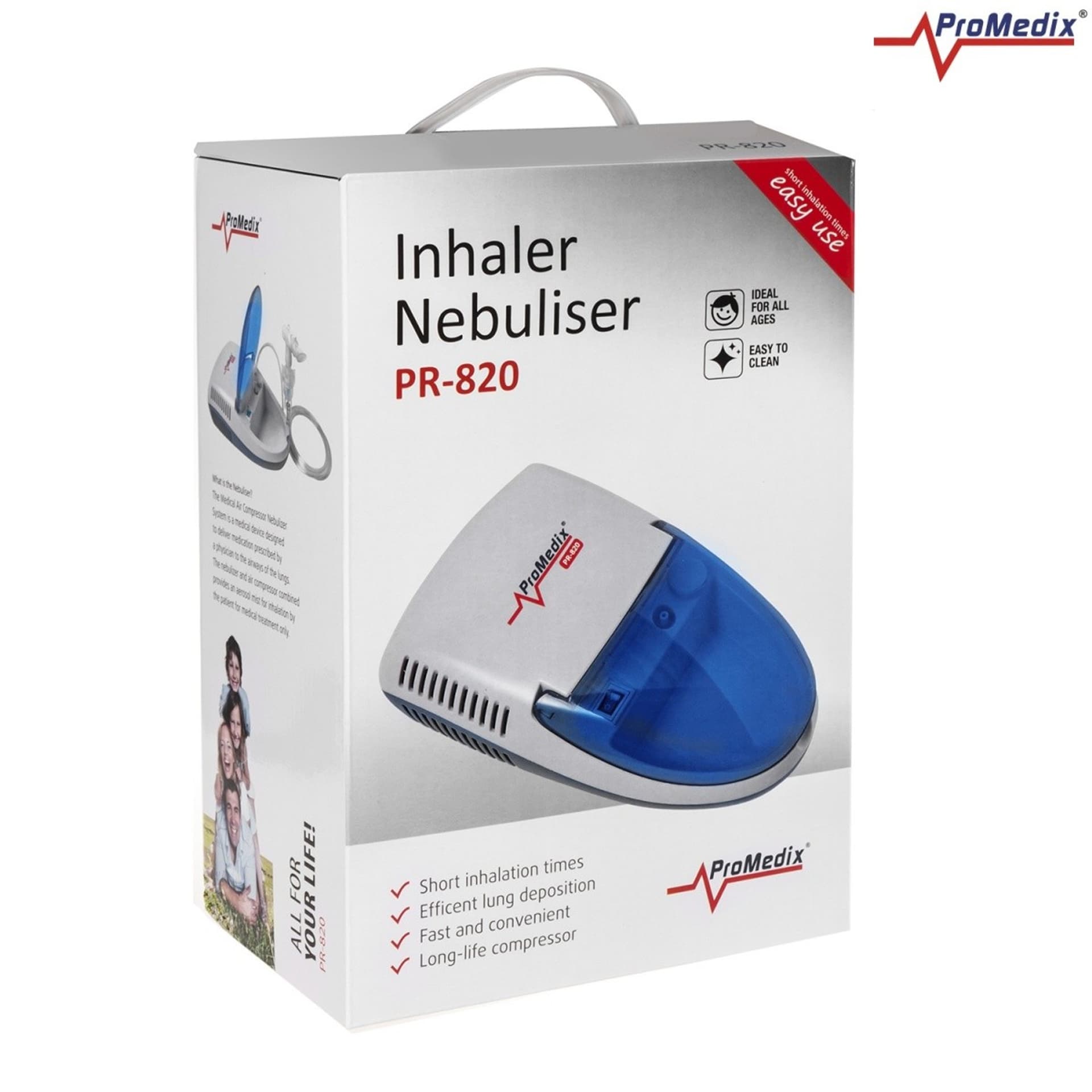 

Inhalator PR-820 Zestaw