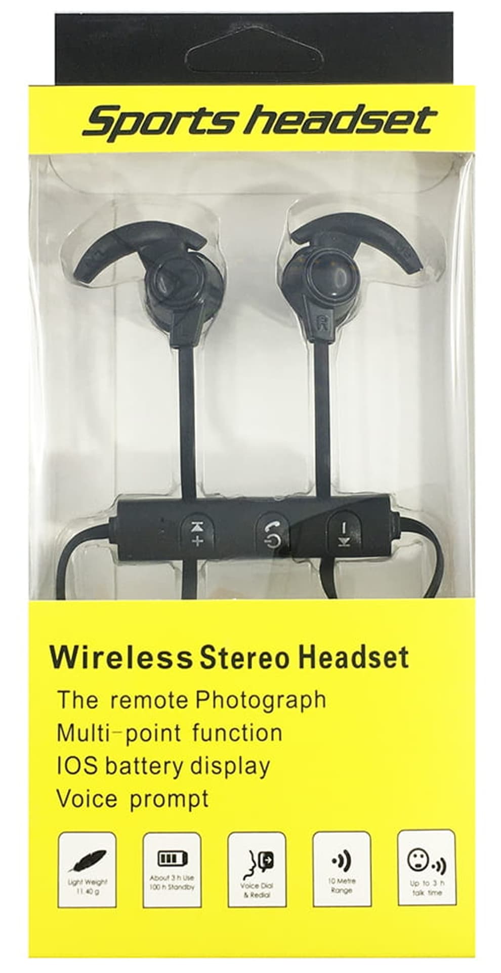 Słuchawki douszne Bluetooth Sport K799C