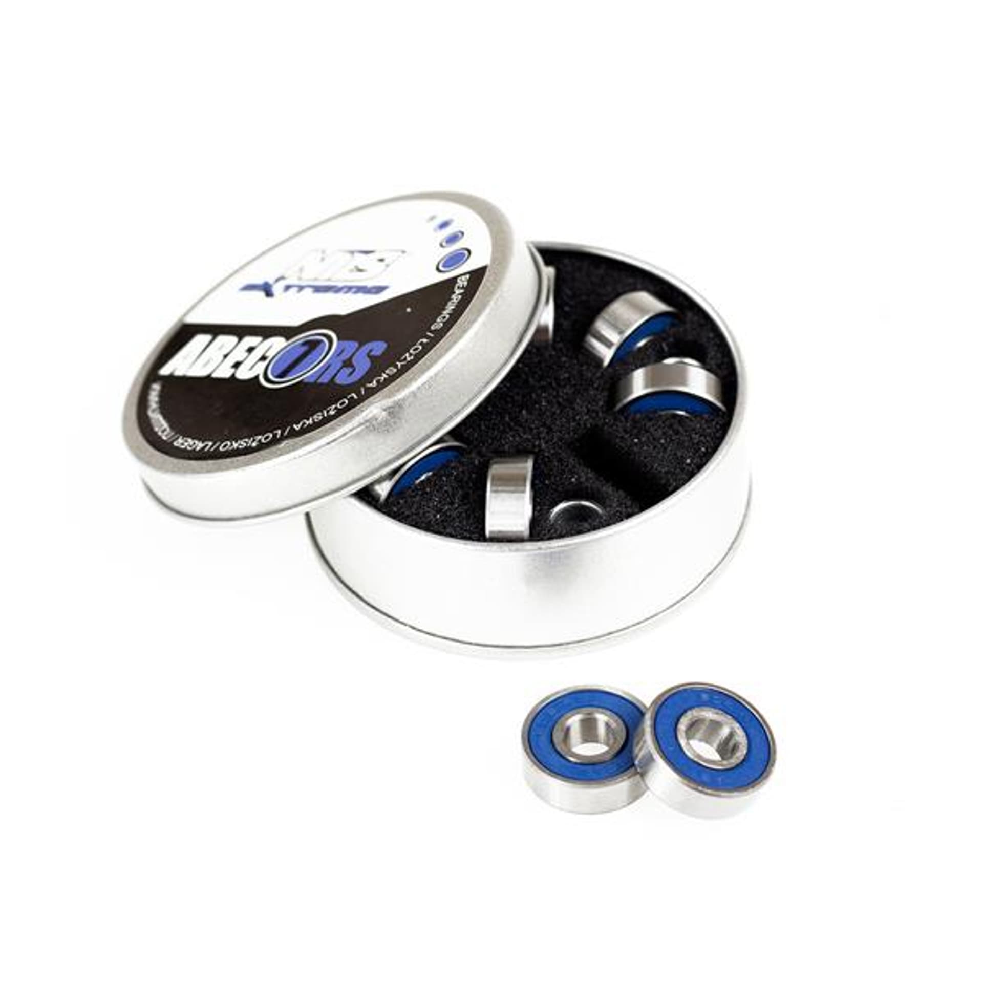 

ABEC-7 RS NIEBIESKI CARBON ŁOŻYSKA (8szt.) OPAK. METAL NILS EXTREME, 8szt.) opak. metal nils extrem