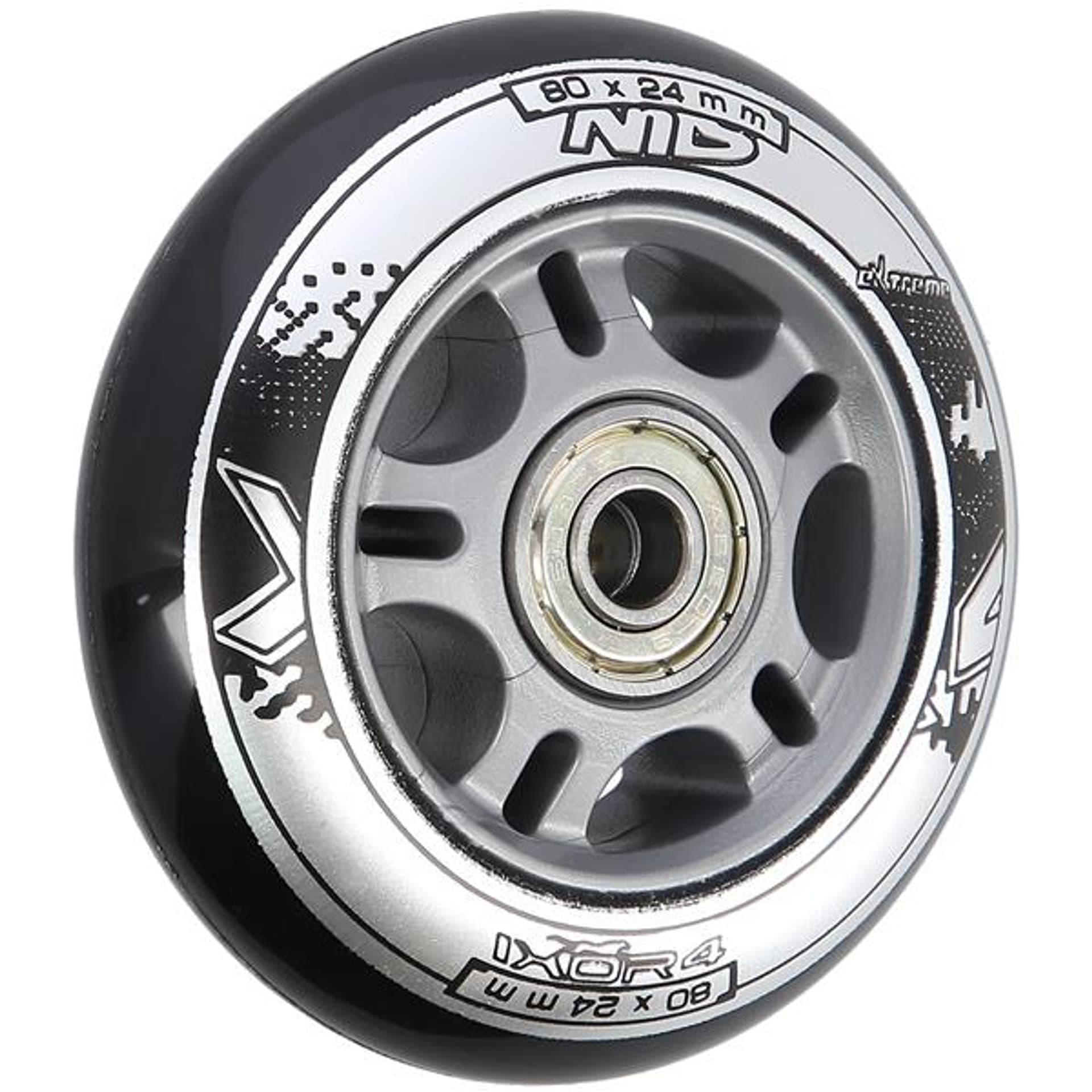 

PU 80x24 82A CZARNE (4 szt.) + ABEC-9 (8 szt.) ZESTAW NILS EXTREME, 8 szt.) zestaw nils extrem