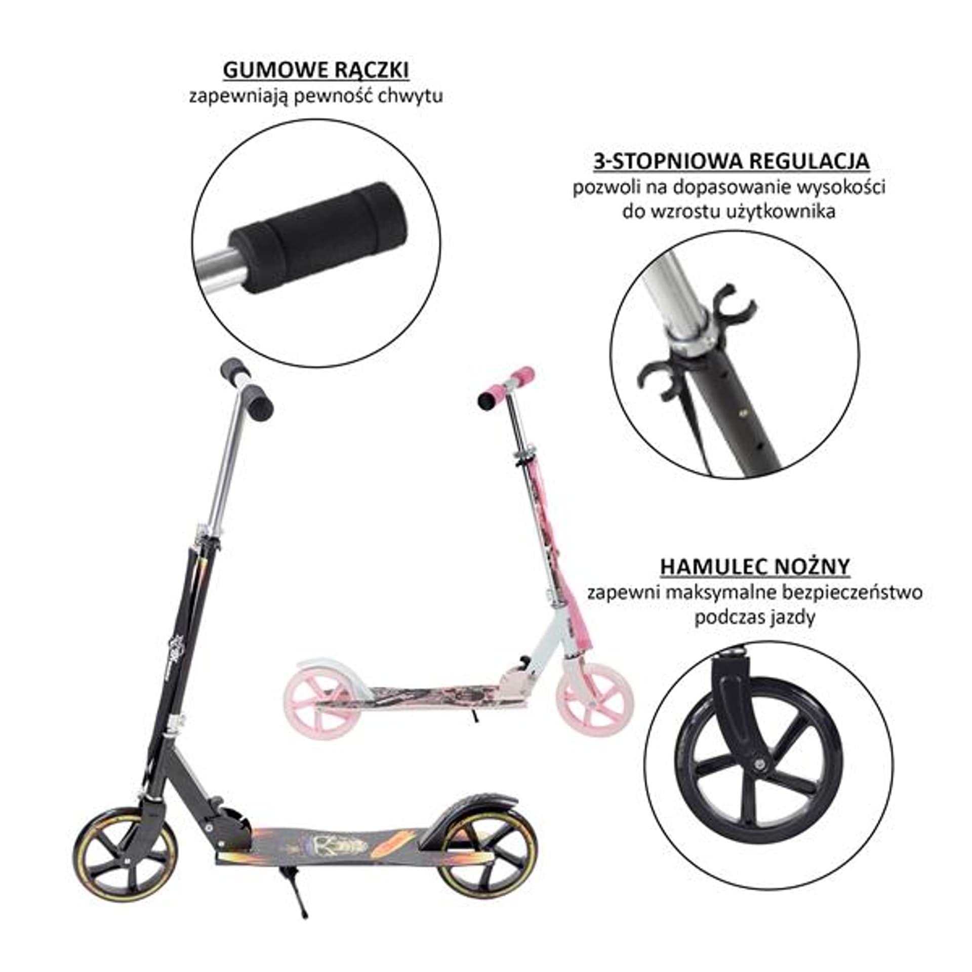 

HA205 PINK PU 205MM HULAJNOGA NILS EXTREME