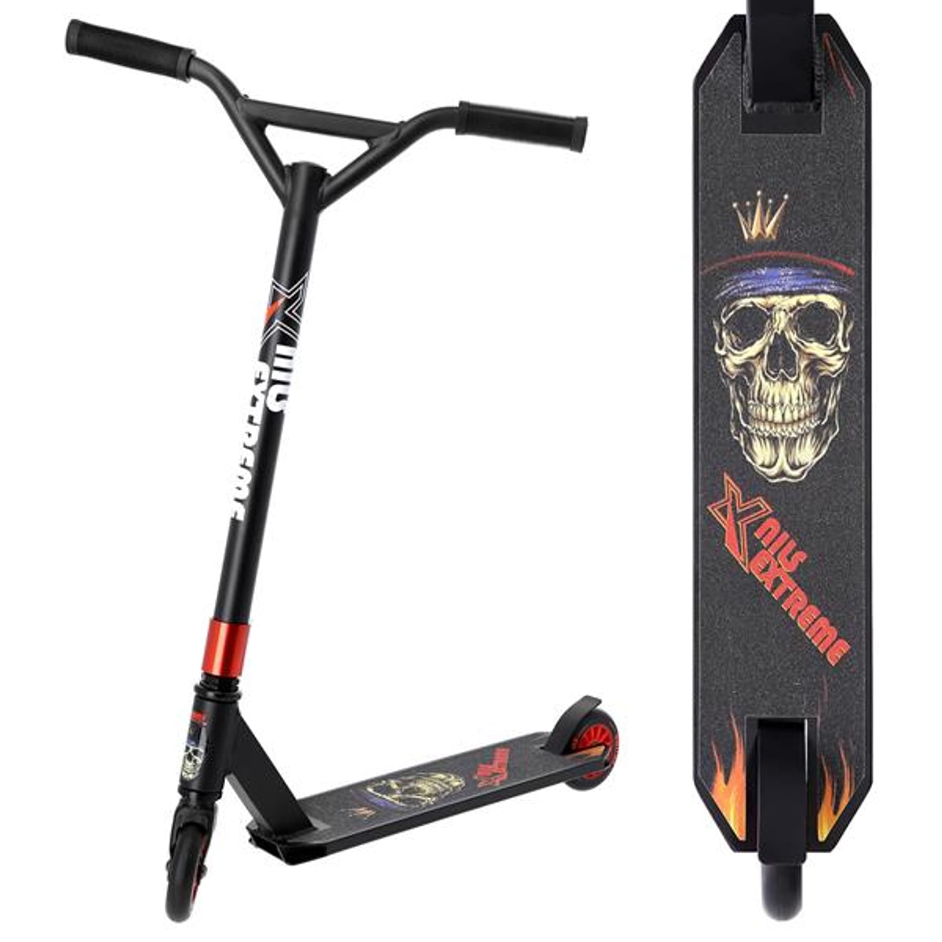

HS100-5 SKULL HULAJNOGA DO TRIKÓW NILS EXTREME