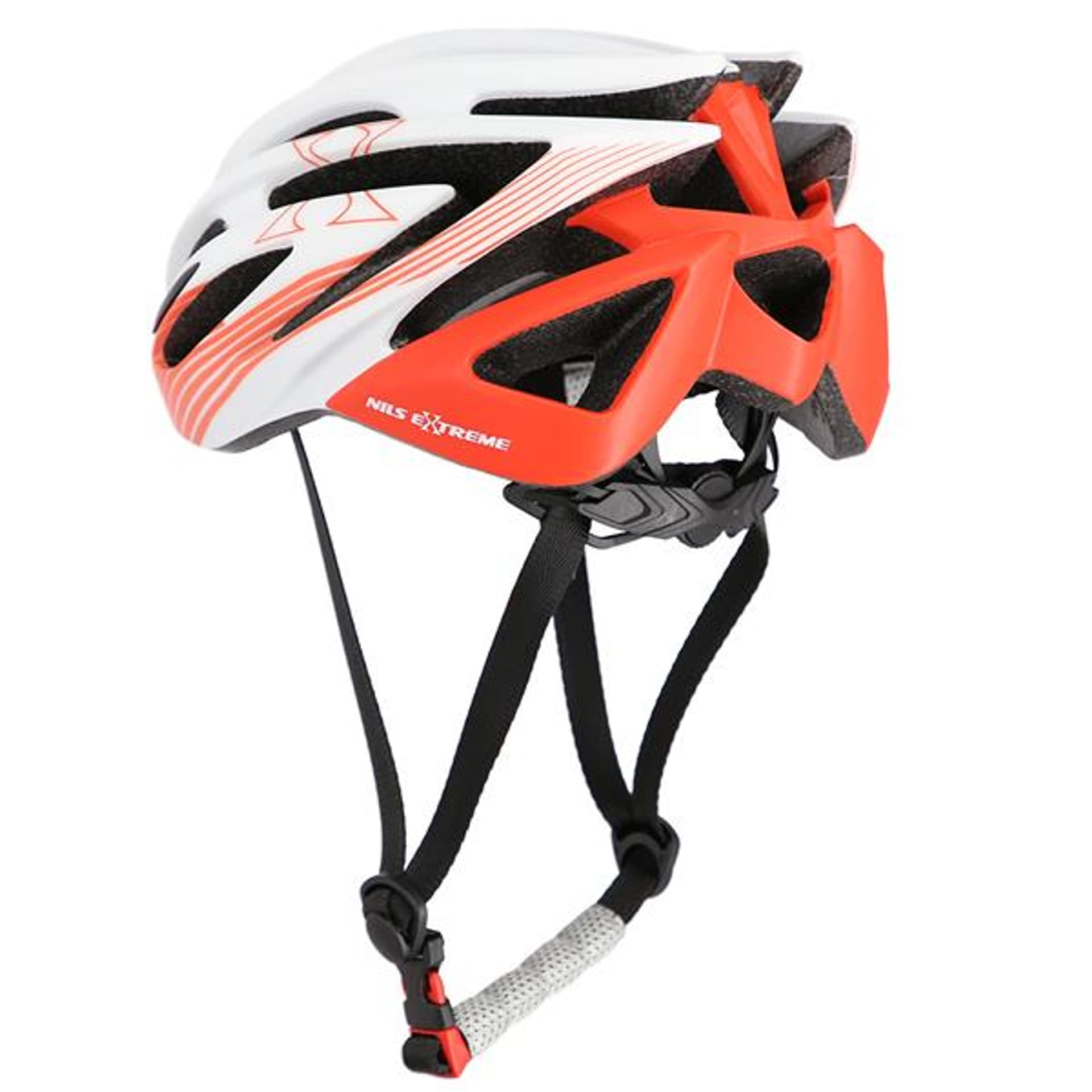 

MTW24 BIAŁO-CZERWONY ROZM. L (57-61 cm) KASK NILS EXTREME, 57-61 cm) kask nils extrem