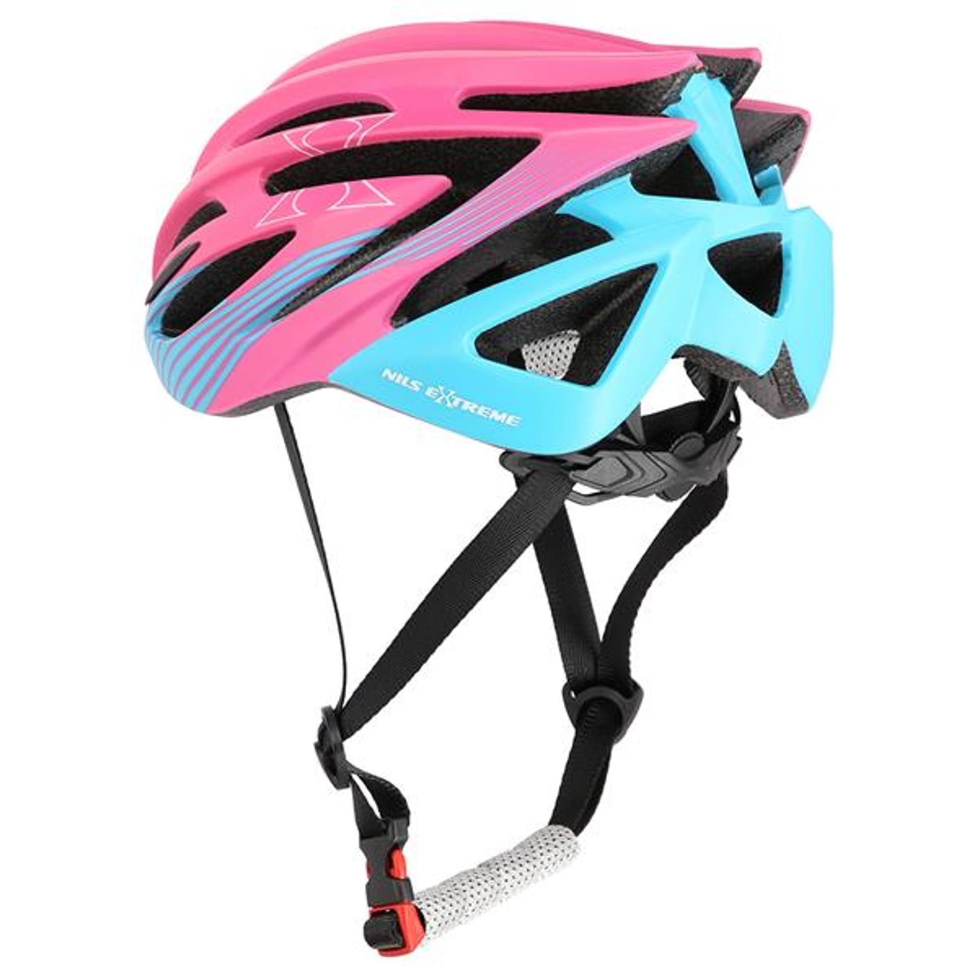 

MTW24 FIOLETOWO-NIEBIESKI ROZM. L (57-61 cm) KASK NILS EXTREME, 57-61 cm) kask nils extrem