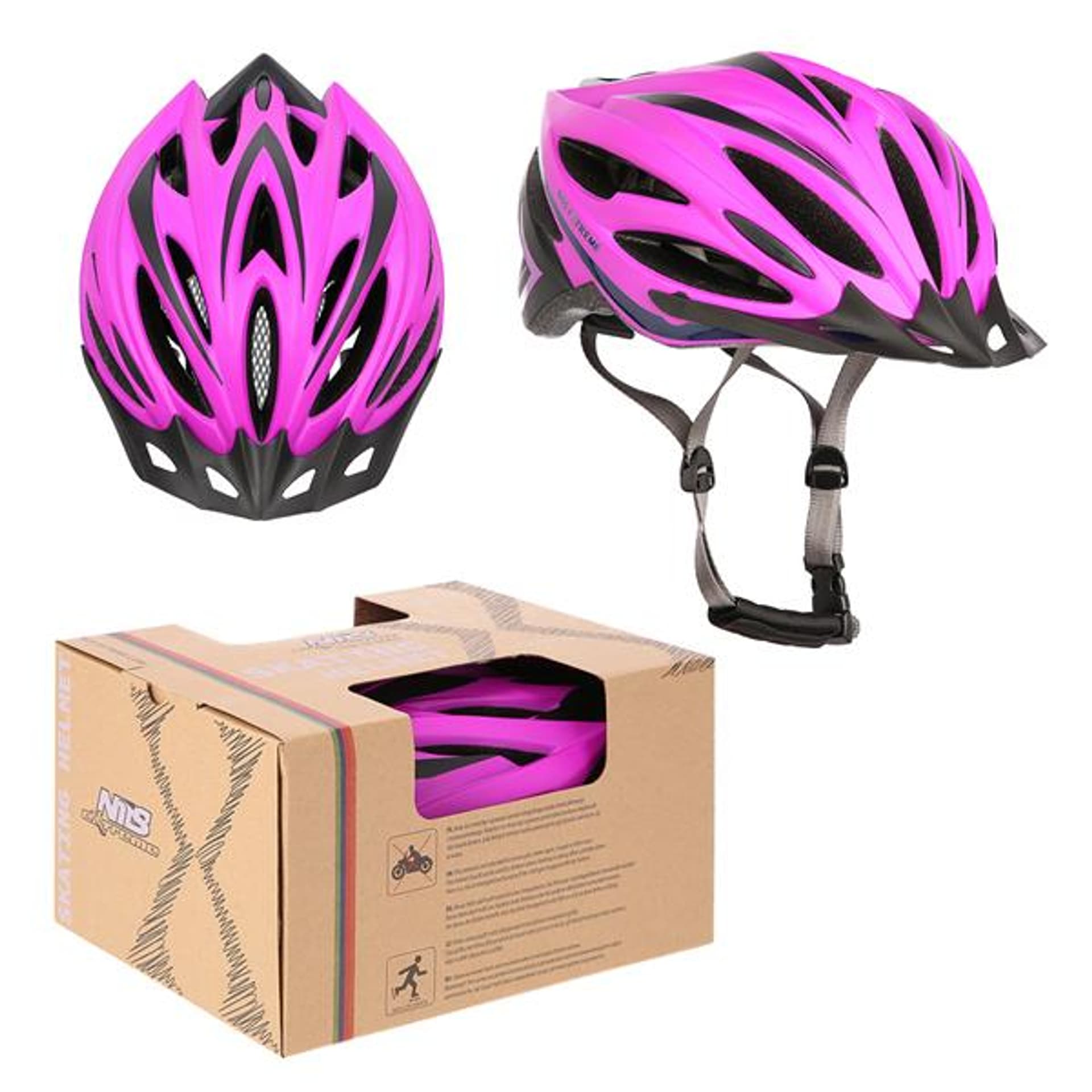 

MTW202 FIOLETOWO-NIEBIESKI ROZM. M (53-58CM) KASK NILS EXTREME, 53-58cm) kask nils extrem