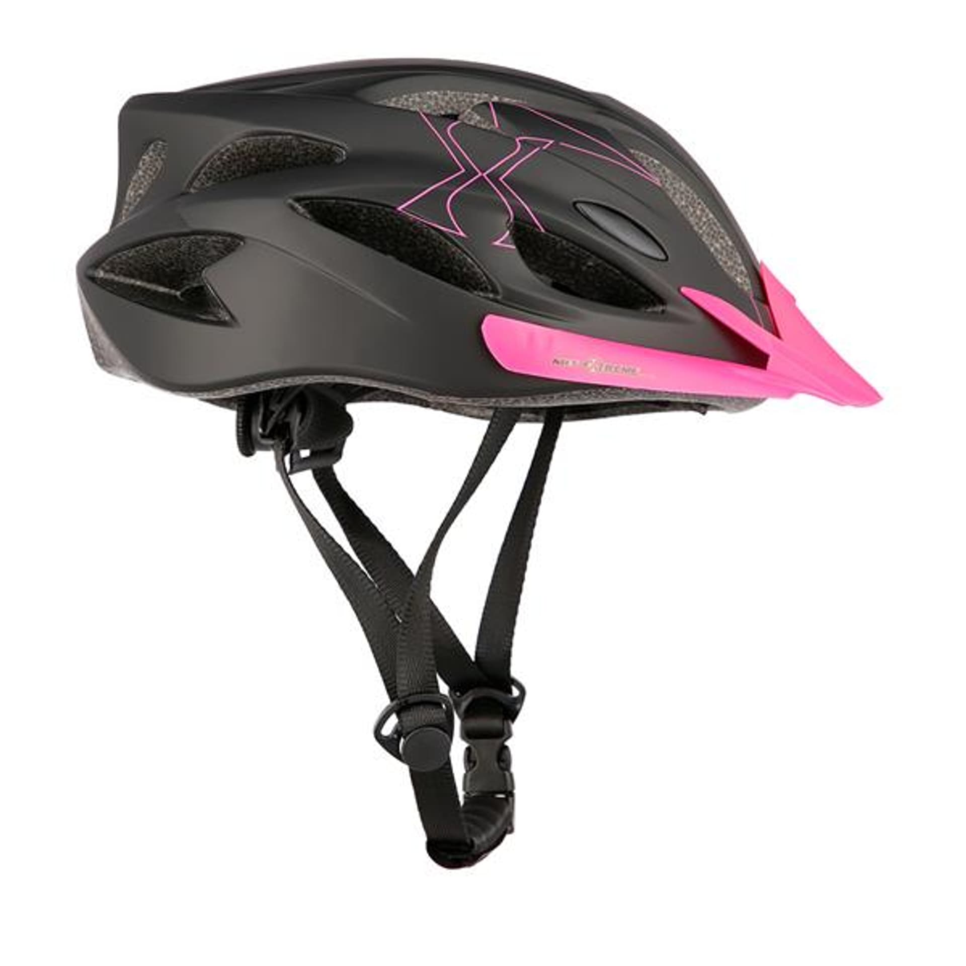 

MTW291 CZARNO-RÓŻOWY ROZM. M (51-60CM) KASK NILS EXTREME, 51-60cm) kask nils extrem