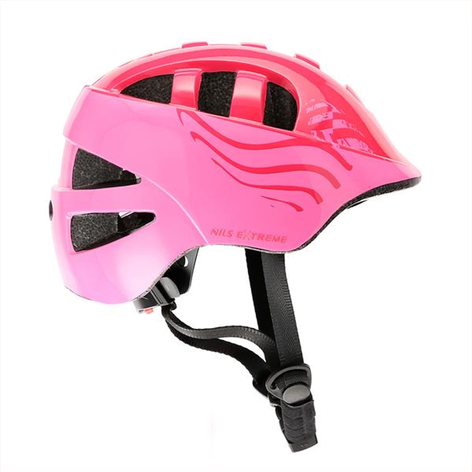 

MTW08 RÓŻOWY ROZM. XS (47-56CM) KASK DZIECIĘCY NILS EXTREME, 47-56cm) kask dziecięcy nils extrem