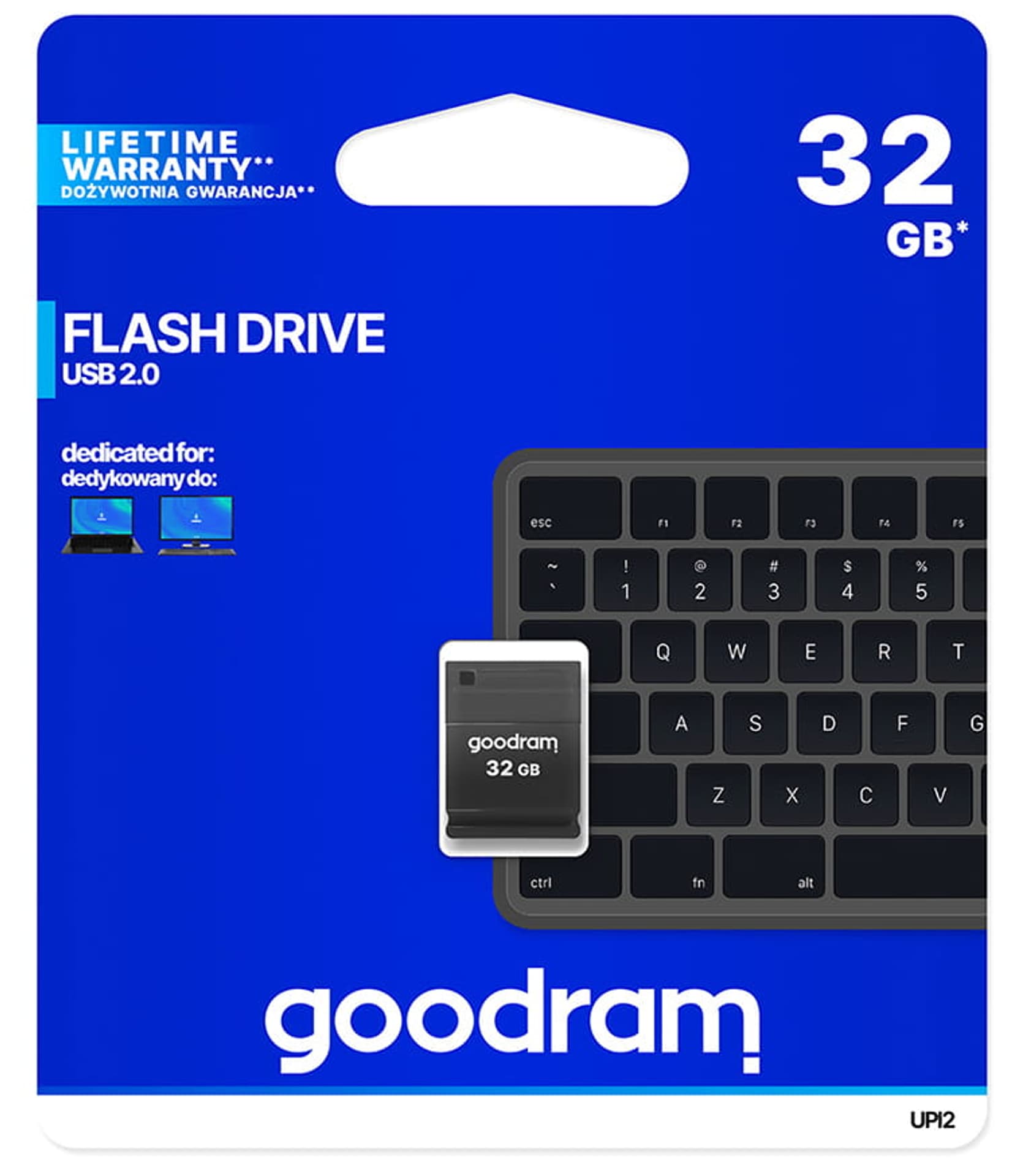 

Pendrive mini USB Piccolo Goodram UPI2 (32 GB)