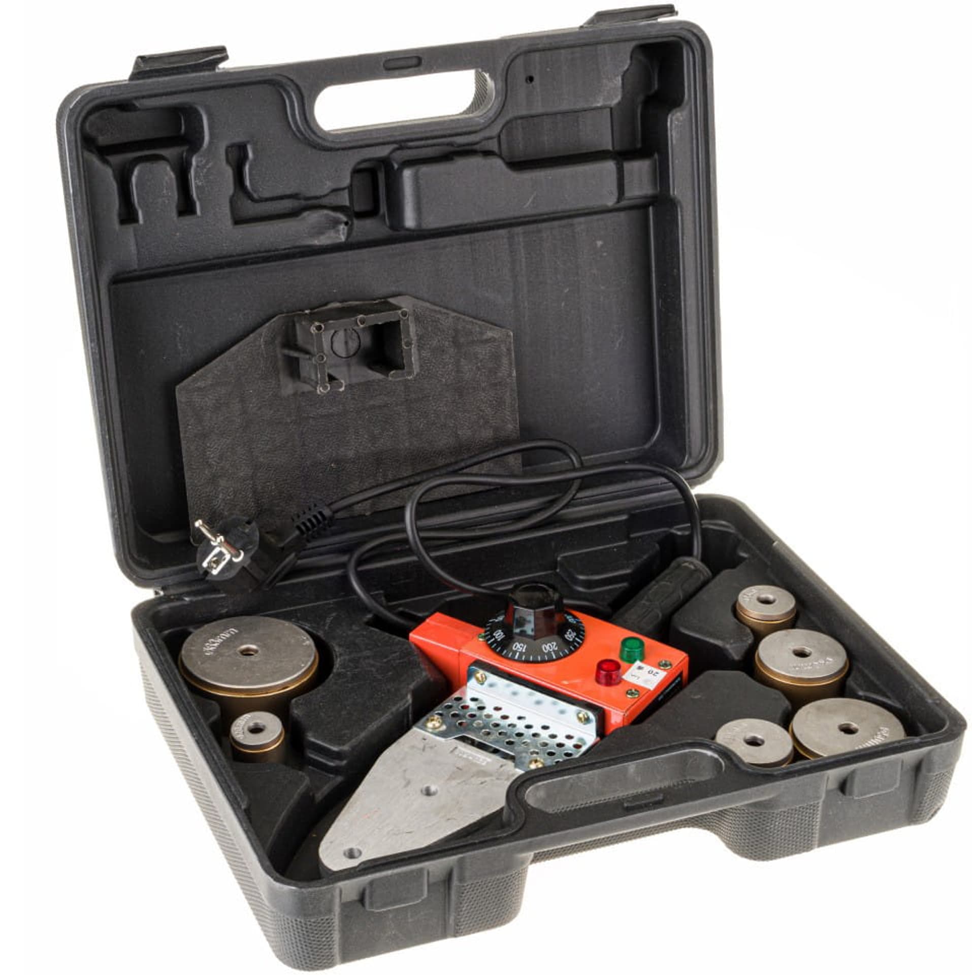 

Zgrzewarka polifuzyjna do rur 1500W + 6 matryc KD3071