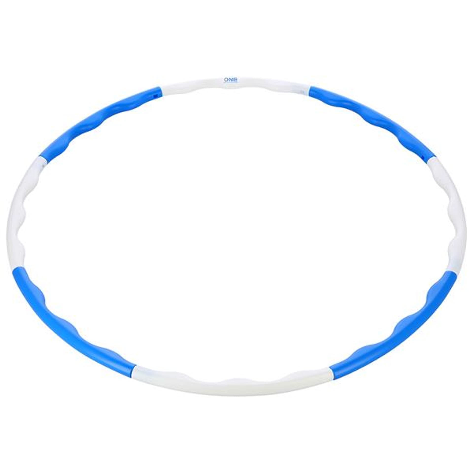 

HHP090 BLUE-WHITE HULA HOP 0,4KG 90CM ONE FITNESS