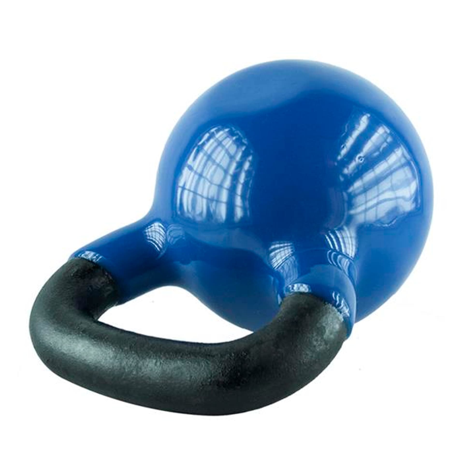 

KNV24 BLUE KETTLEBELL ŻELIWNY POKRYTY WINYLEM HMS