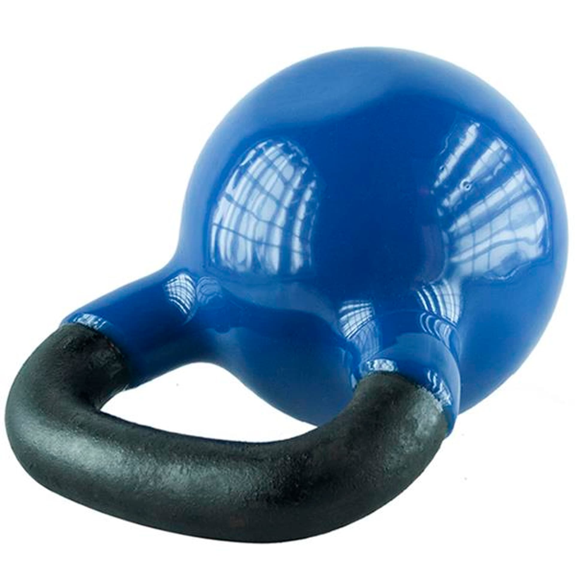 

KNV32 BLUE KETTLEBELL ŻELIWNY POKRYTY WINYLEM HMS
