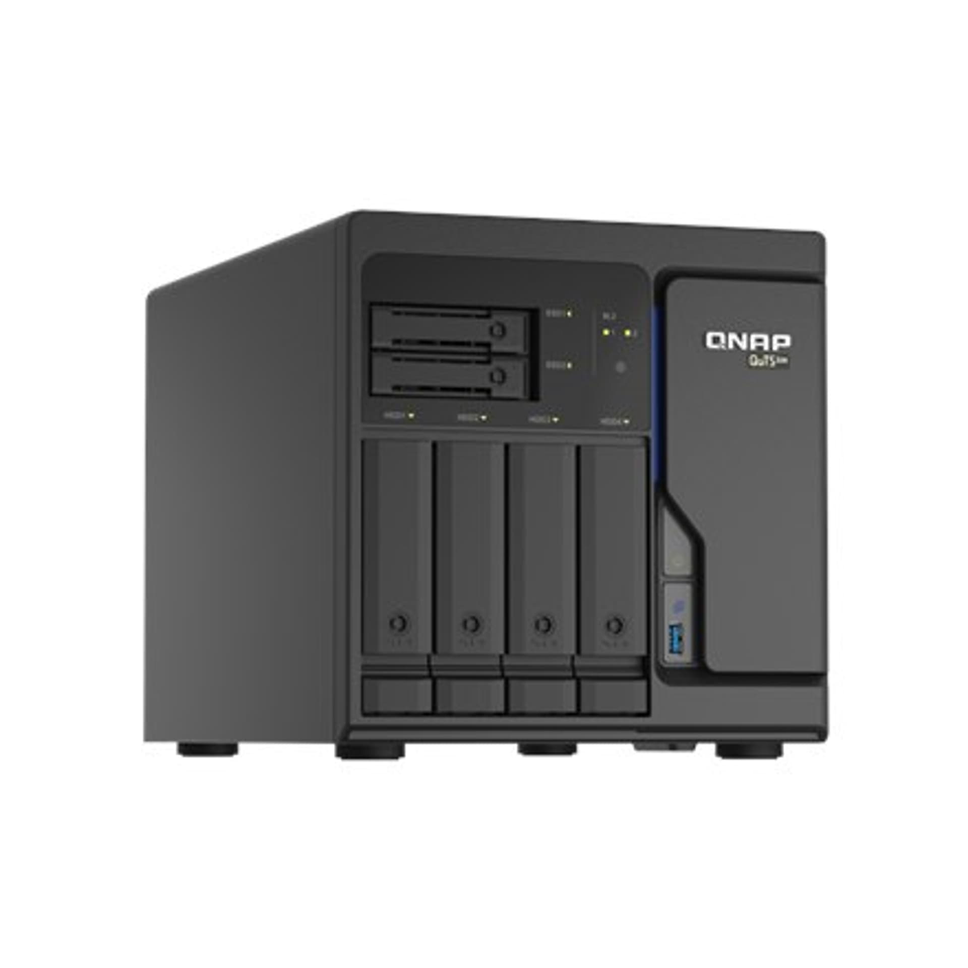 

QNAP 6-Bay QuTS hero NAS TS-H686-D1602-8G Up to 6 HDD/SSD Hot-Swap, Xeon D-1602 Dual-Core, Processor frequency 2.5 GHz, 8 GB, DD