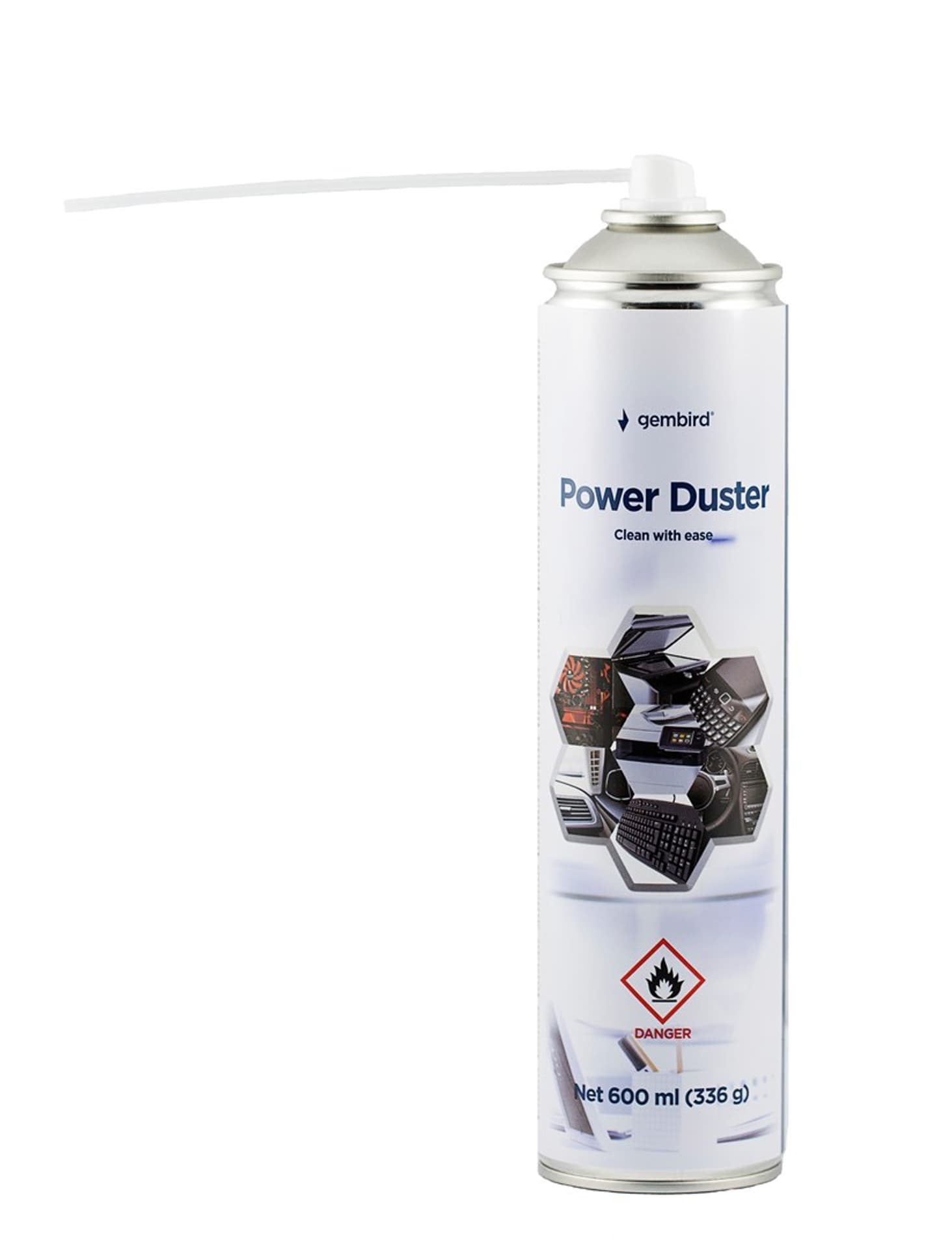 

Sprężone powietrze GEMBIRD CK-CAD-FL600-01 (600 ml)