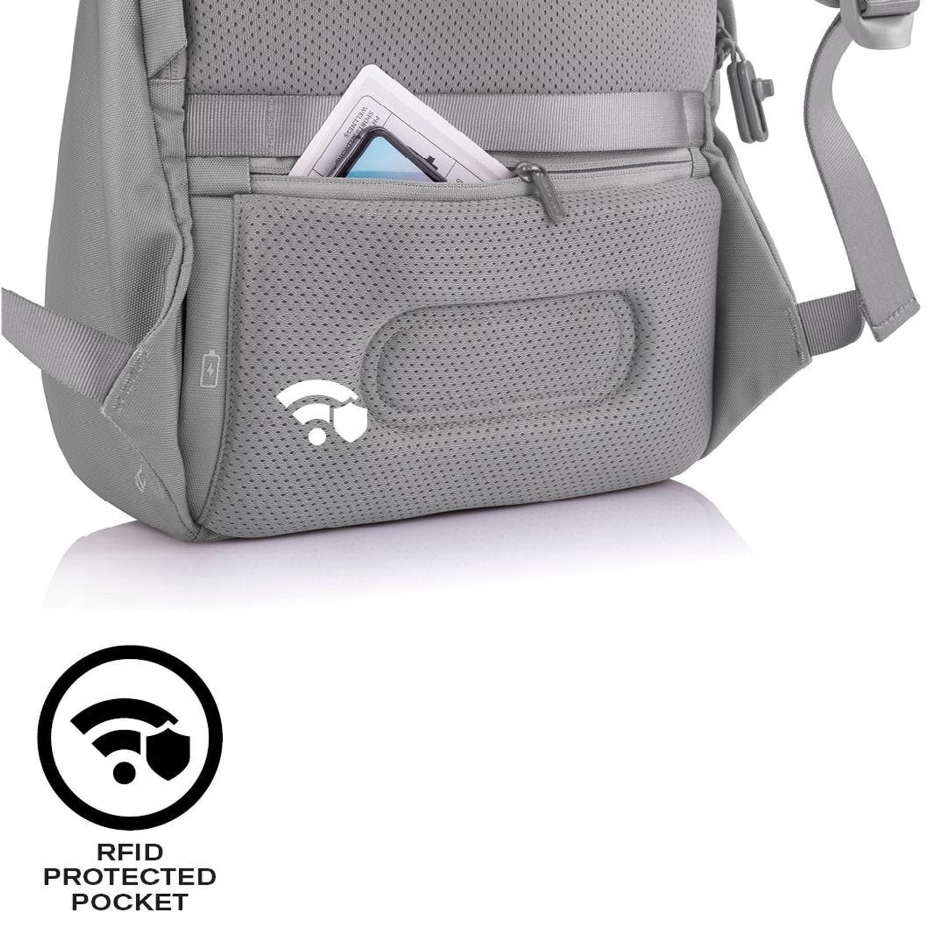 

XD DESIGN PLECAK ANTYKRADZIEŻOWY BOBBY SOFT SZARY P/N: P705.792
