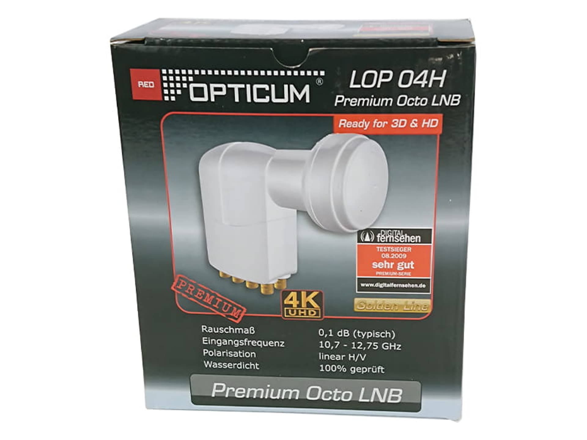Konwerter Octo LNB Opticum LOP 04H 4K UHD