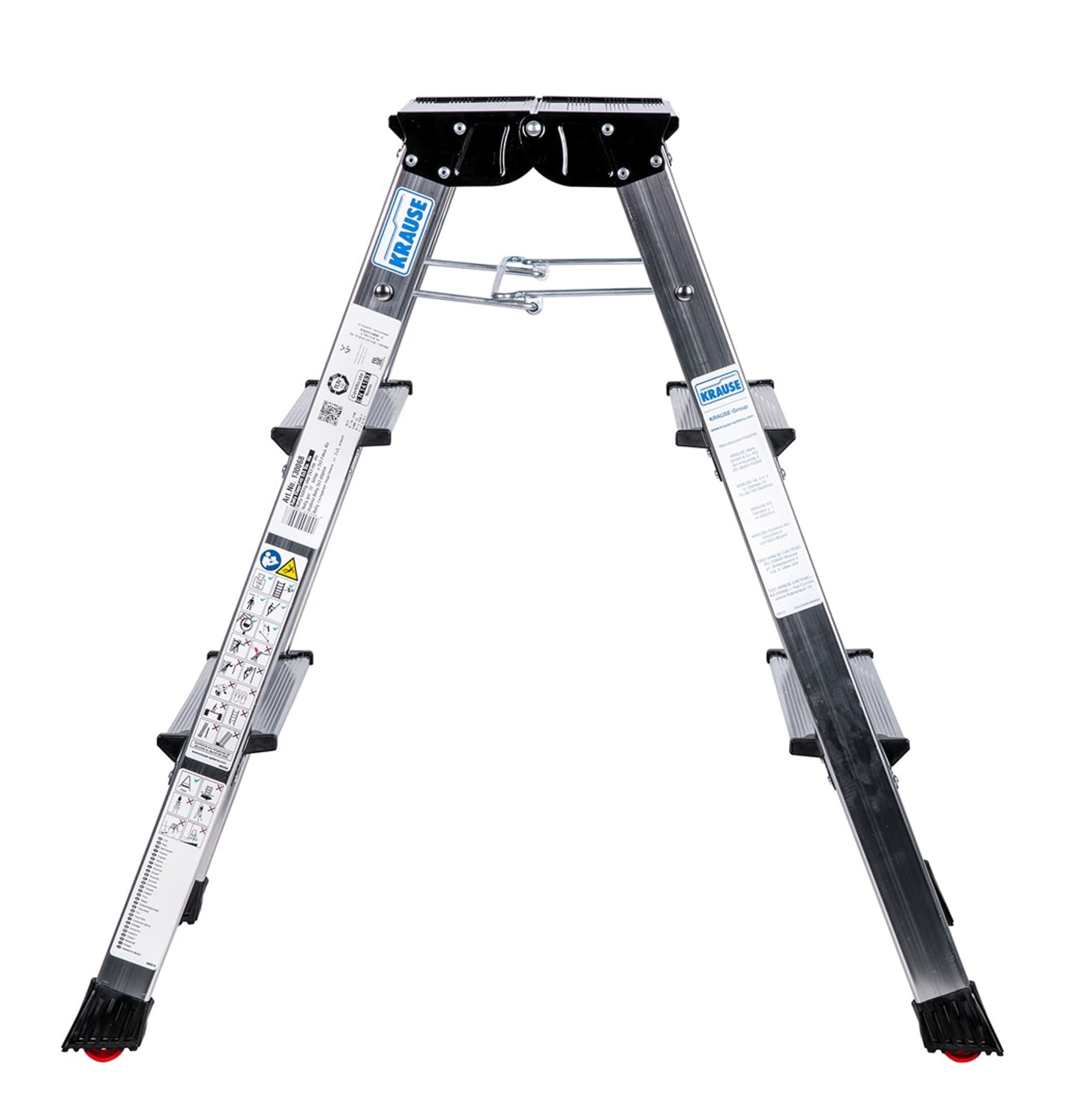 

Schodki dwustronne składane Krause Rolly 130068