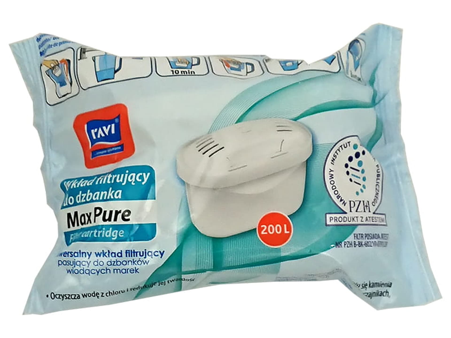 

Wkład filtrujący Ravi Max Pure uniwersalny