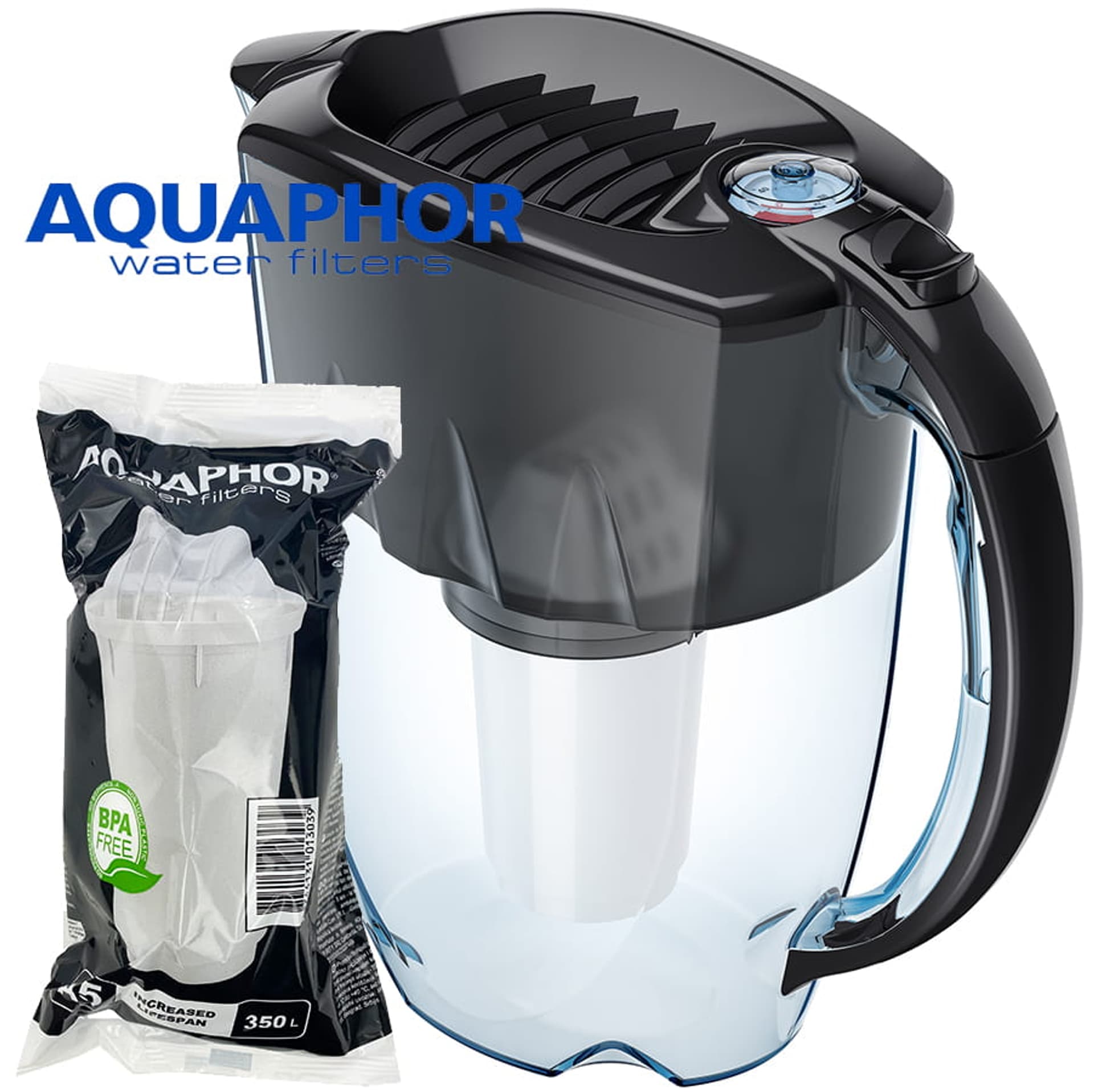 

Dzbanek filtrujący 2,8L Aquaphor Prestige (czarny)