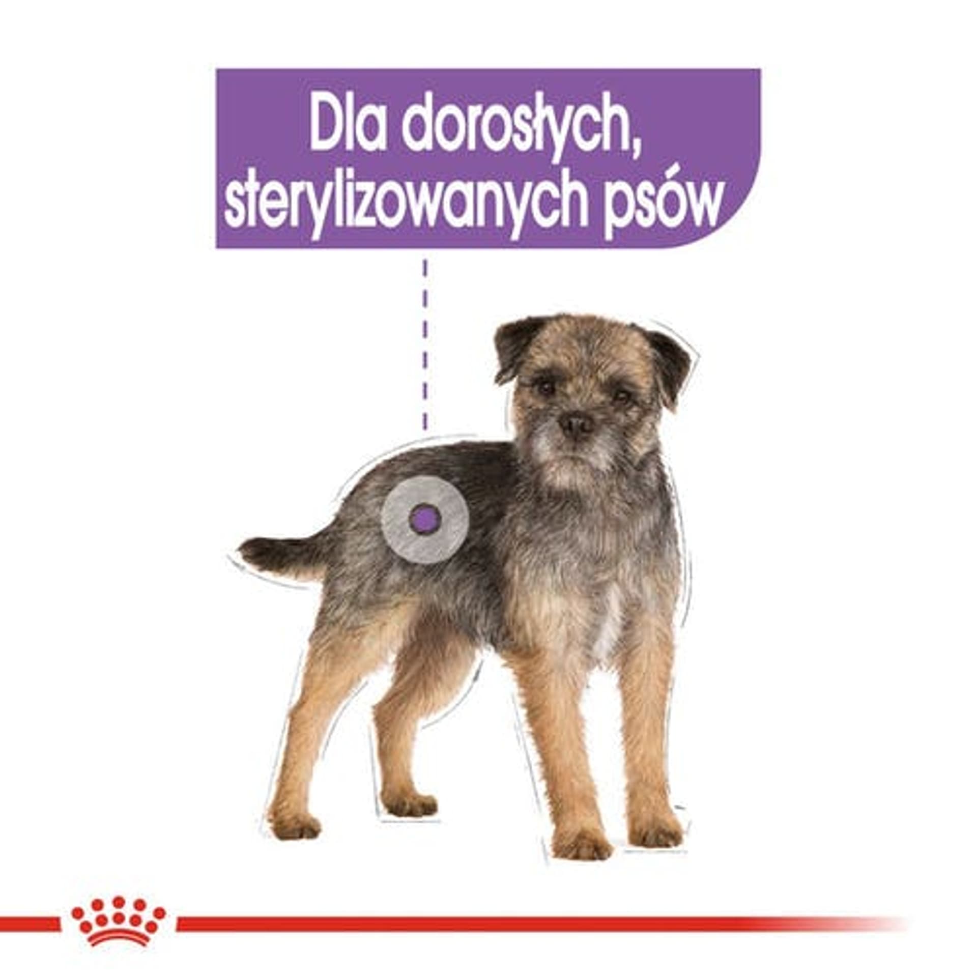 

Royal Canin Sterilised karma mokra dla psów dorosłych, wszystkich ras po sterylizacji, pasztet saszetka 85g