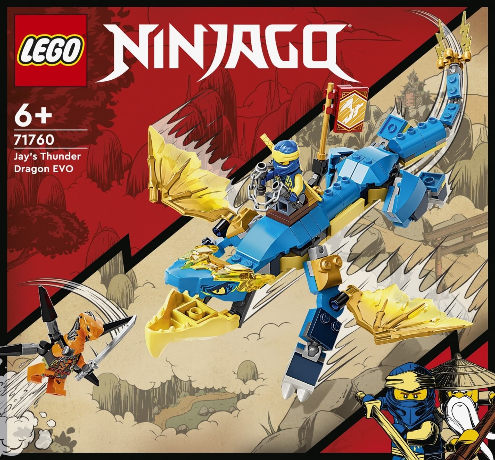 

Klocki Ninjago 71760 Smok gromu Jaya EVO