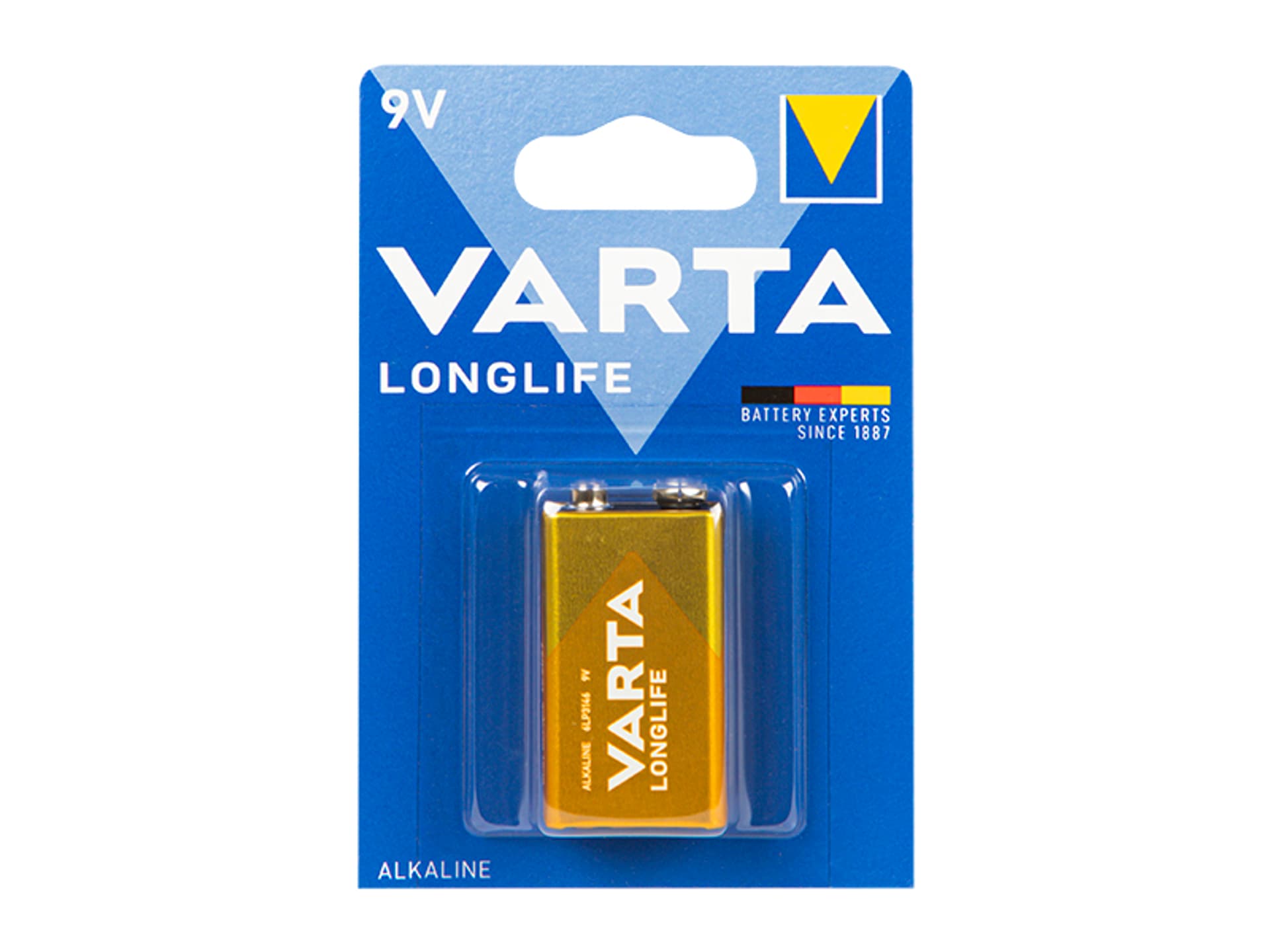 

Bateria alkaliczna VARTA 9V LONGLIFE 1szt./bl.