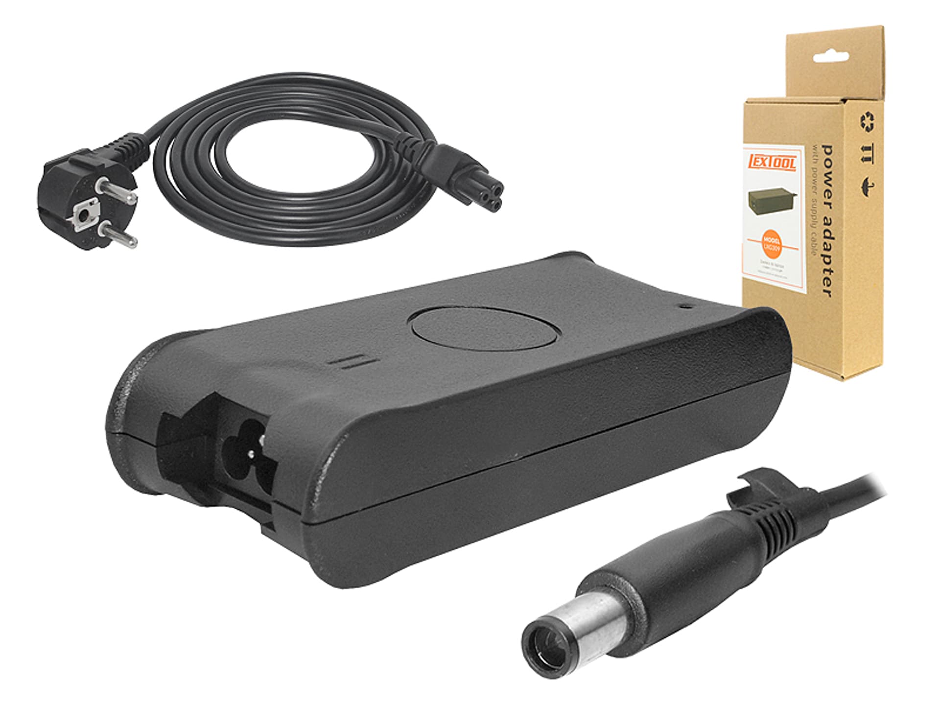 

1 szt. Zasilacz do laptopa DELL 19.5V 90W 4.62A wtyk 7.4x5+PIN.