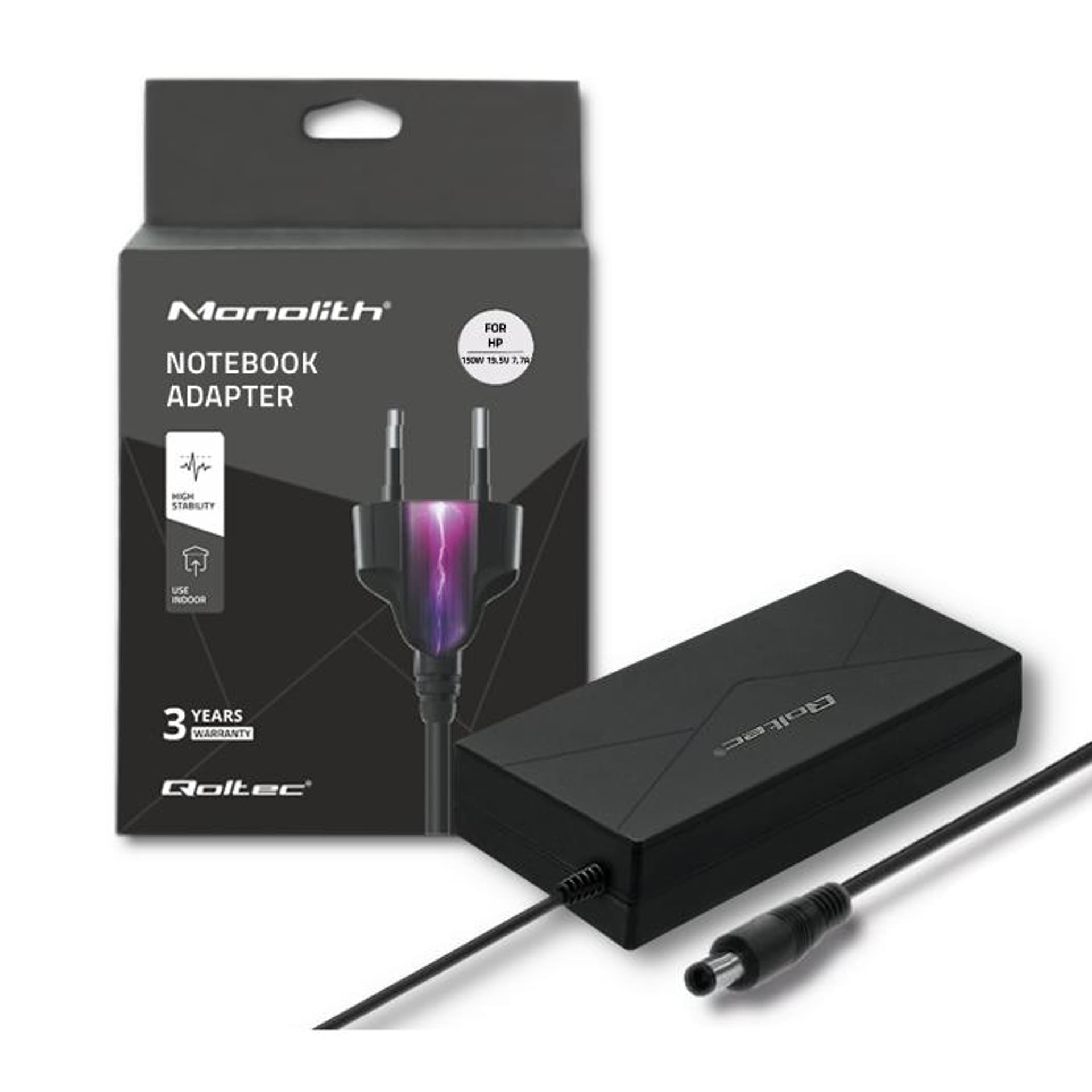

Zasilacz do laptopa HP 150W | 19.5V | 7.7A | 7.4*5.0+kabel zasilajcy