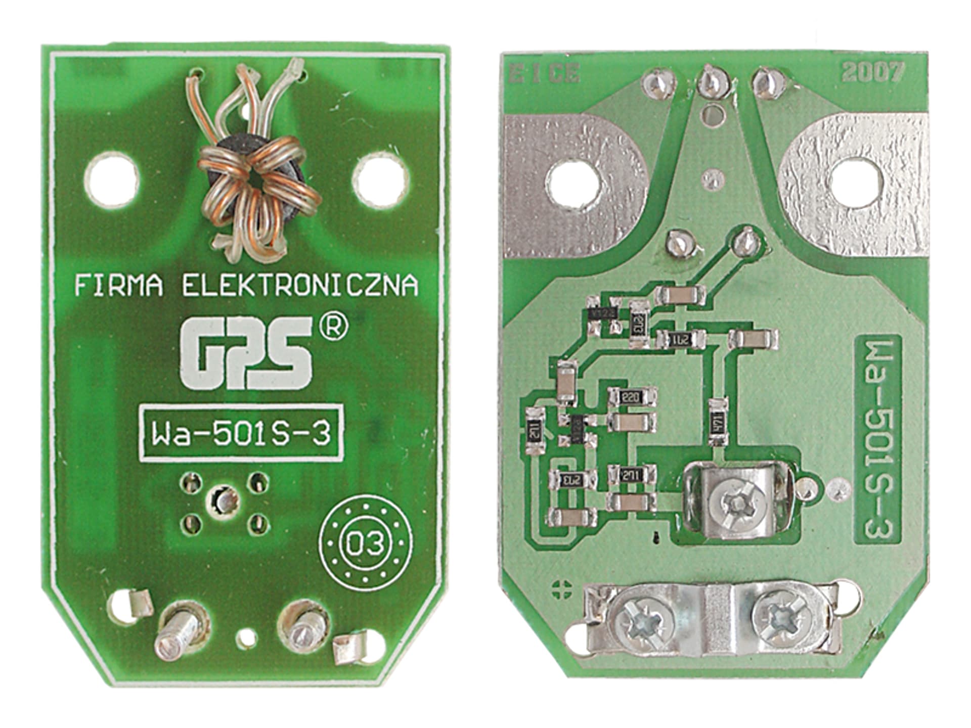 

Wzmacniacz antenowy GPS zielony (1LM)