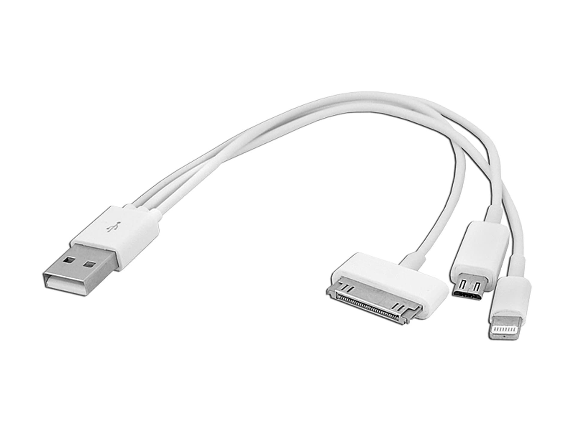 

1 szt. Kabel USB - iPhone 5/6, iPad, micro USB 3w1