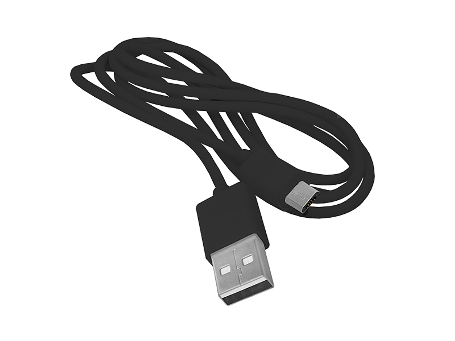 

1 szt. PS Kabel USB -microUSB, 1m, czarny.