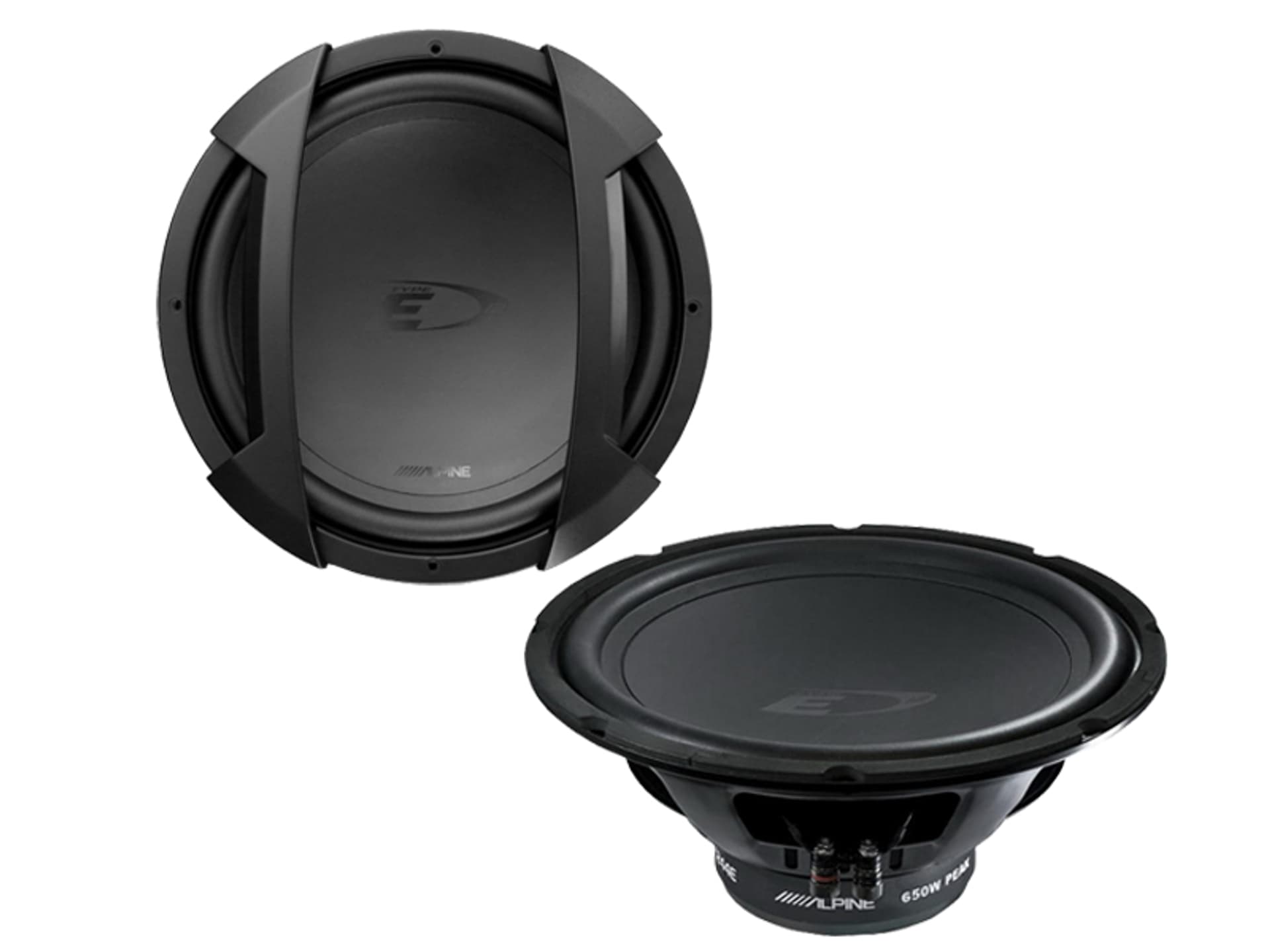 

ALPINE SUBWOFER 30cm/12" SWE-1244E 650/200W. (1LM)