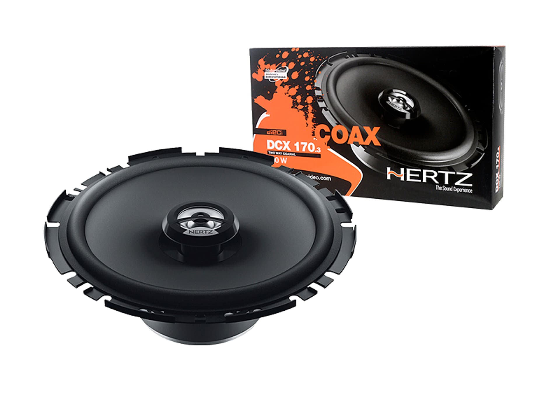 

1 szt. Głośniki samochodowe Hertz DCX-170.3 2DR 170 mm/100 W.