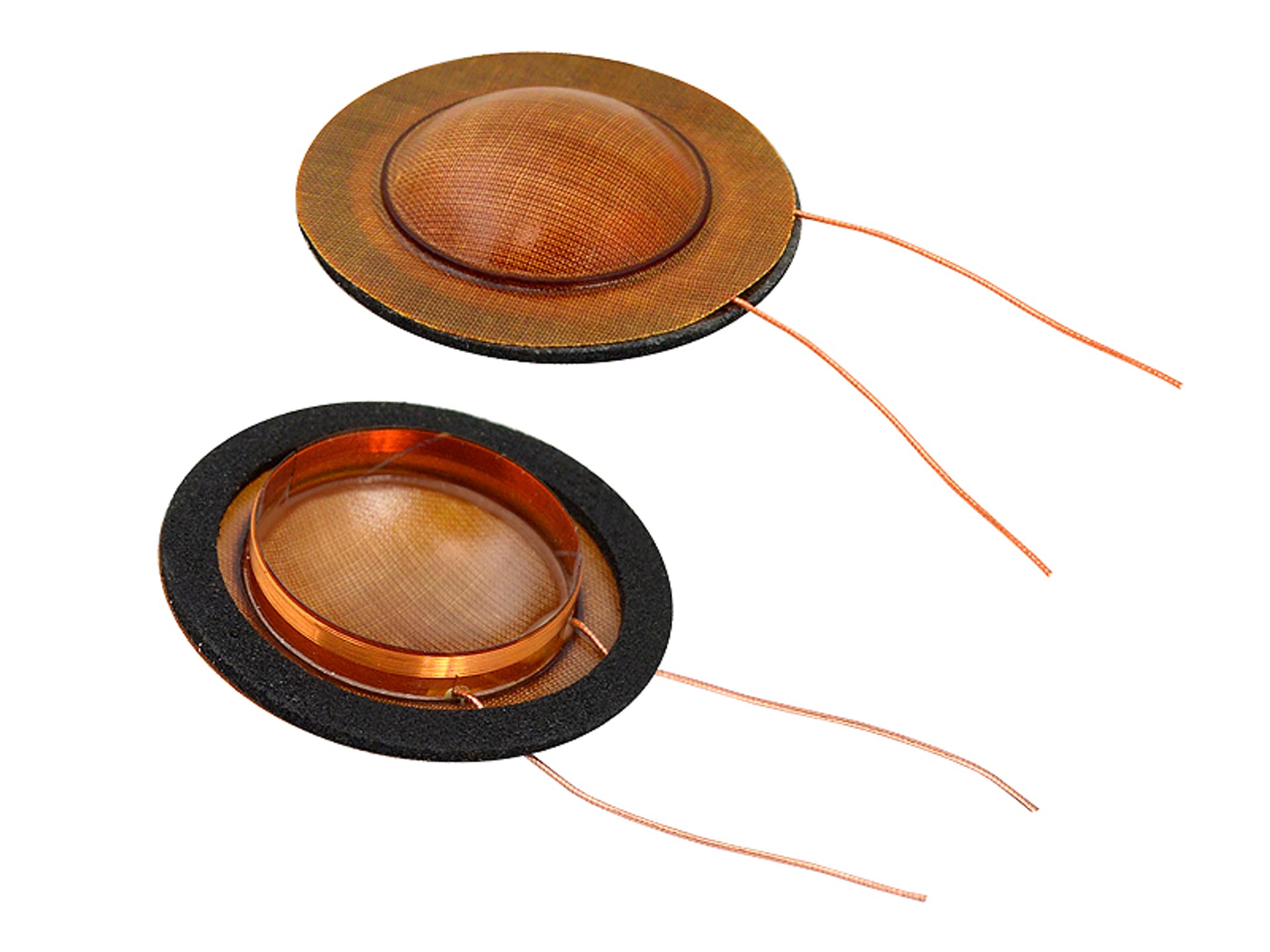 

Cewka kopułkowa do głośników (żółta) 1". (1LM)