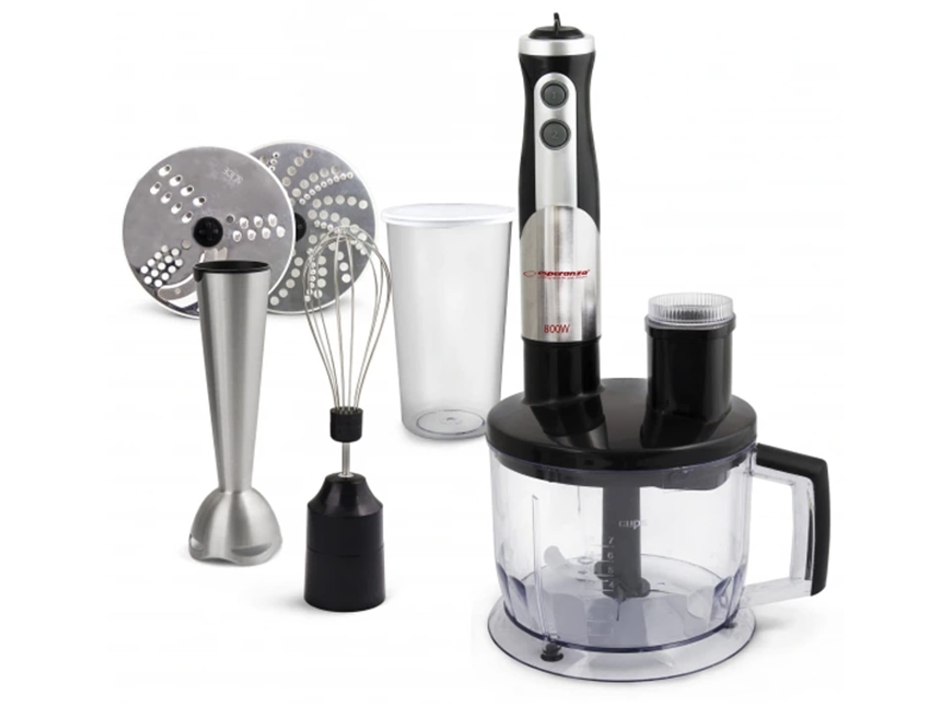 

Blender ręczny Esperanza Crema EKM004 (800W; kolor czarny) (WYPRZEDAŻ)