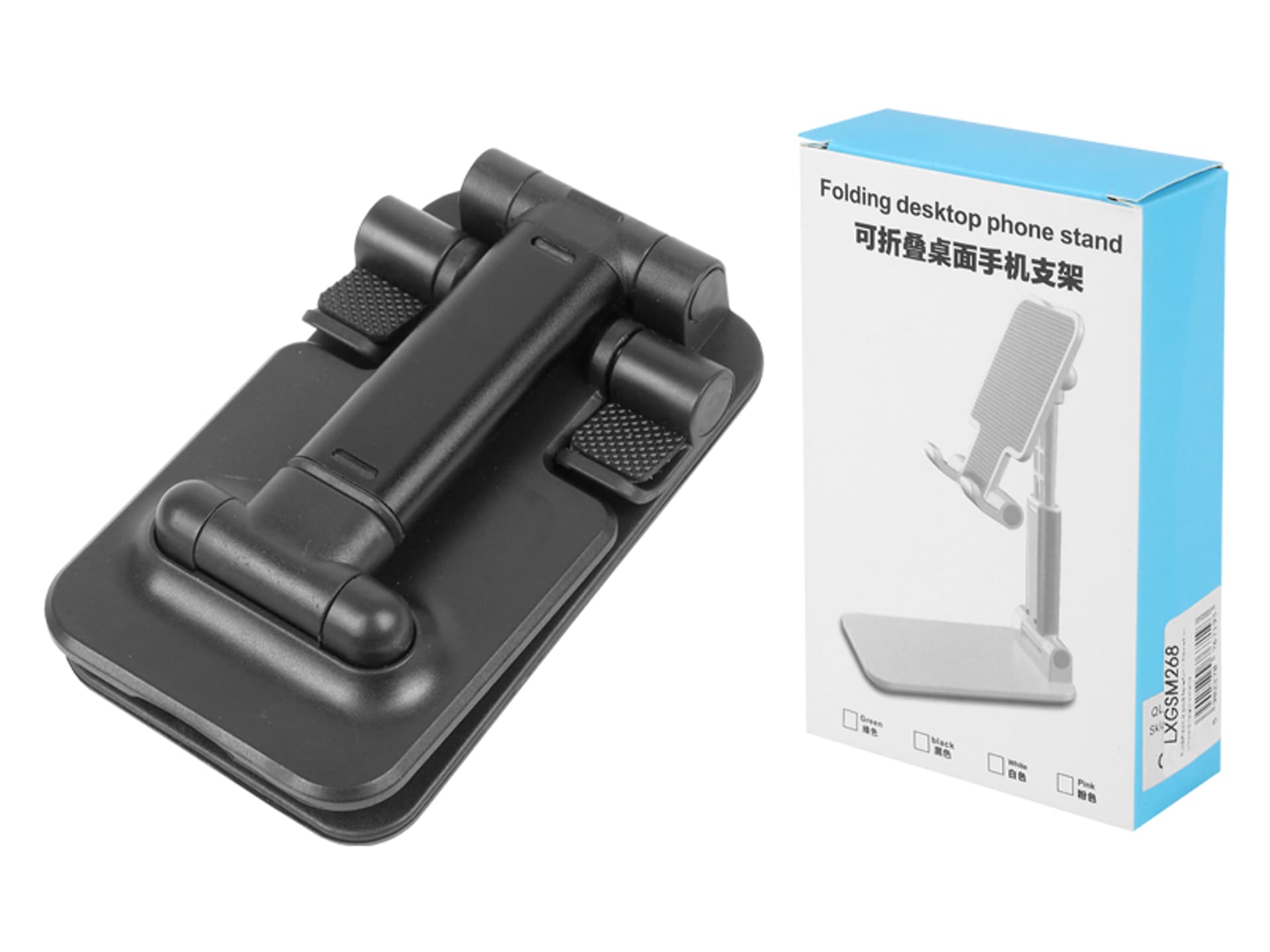 

1 szt. Podstawka pod telefon i tablet, biurkowa, regulowana.