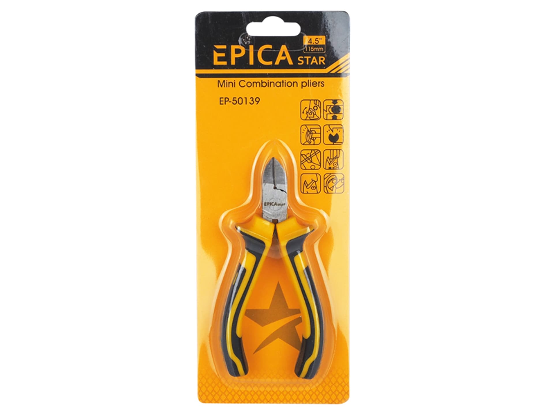 

1 szt. Obcinaczki boczne małe izolowane Epica, 115 mm.