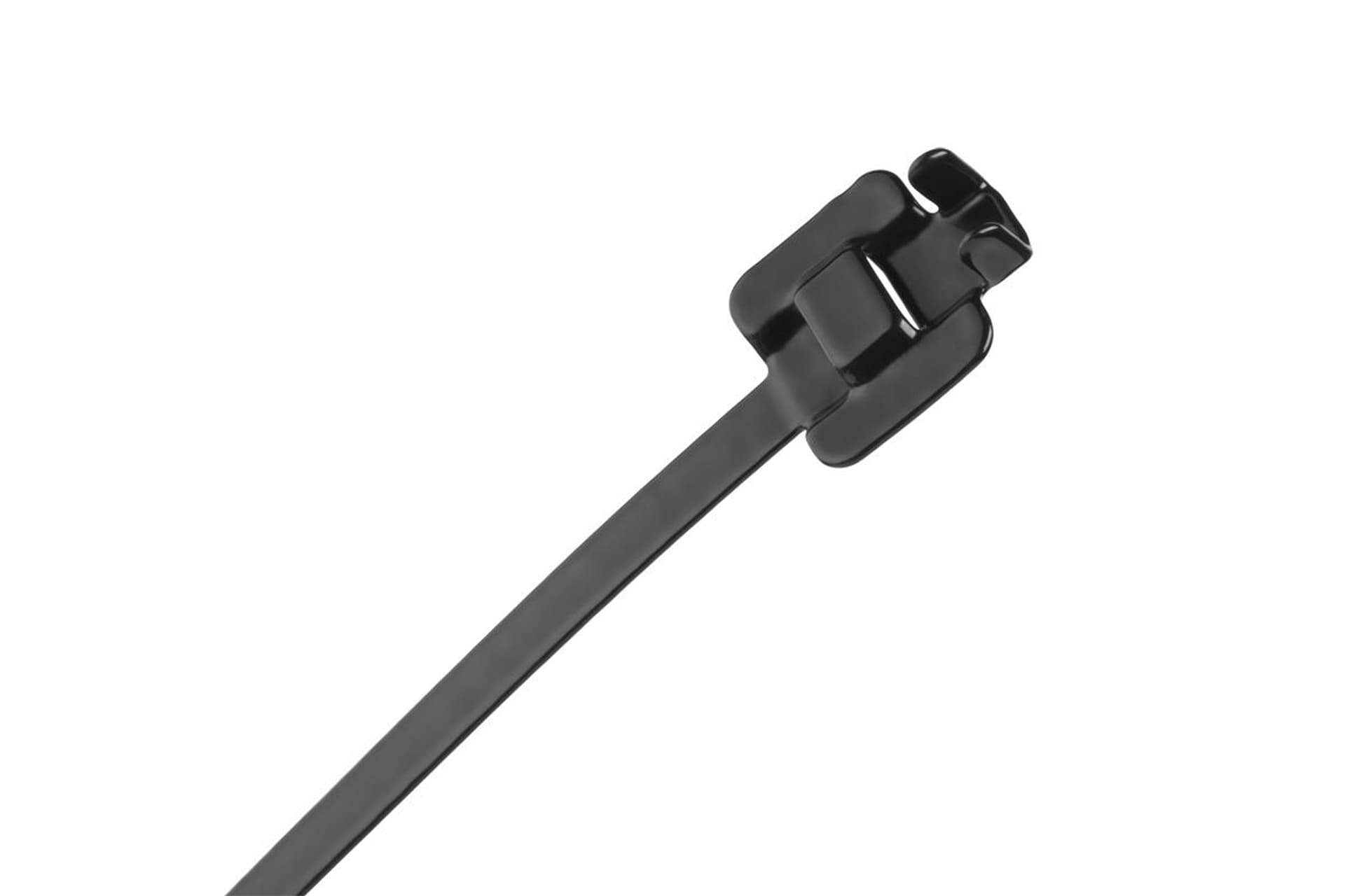 

Opaska zaciskowa stalowa z powłoką nylonową 23cm. x 6.3mm