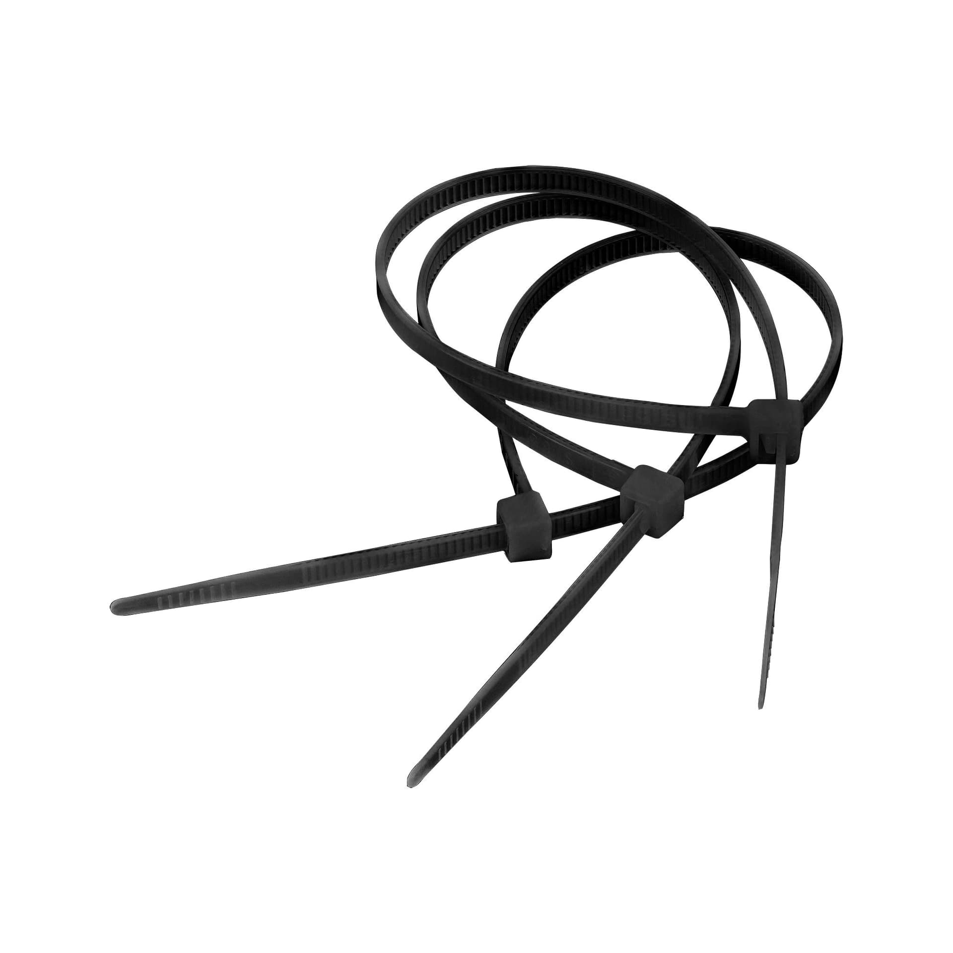 

Opaska zaciskowa 4,8 mm/25 cm czarna Cabletech 100szt.