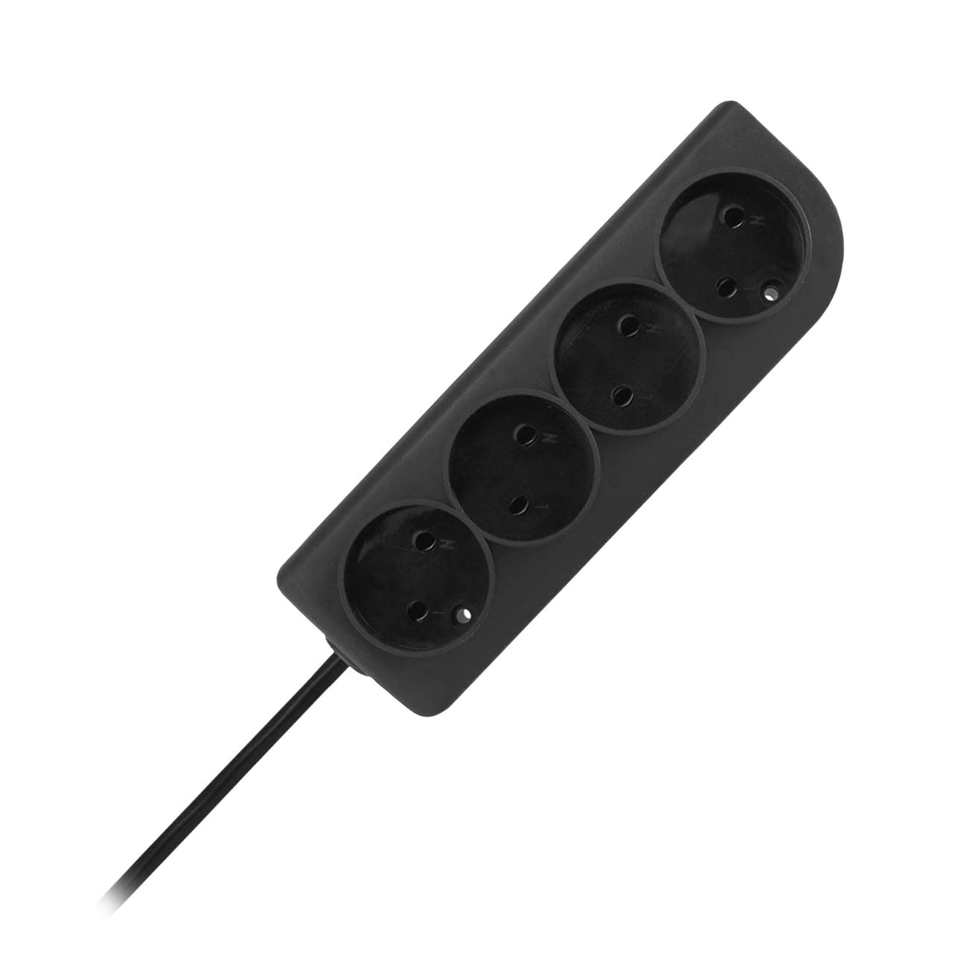 

Przedłużacz bez uziemienia 2x1mm 4 gniazda 1,5m czarny PSN-41,5-2