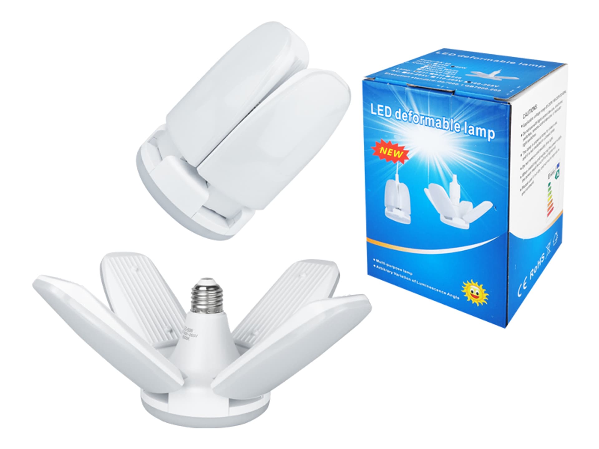 

1 szt. Lampa LED E27, 60 W, 6500 K, 230 V, regulowana.
