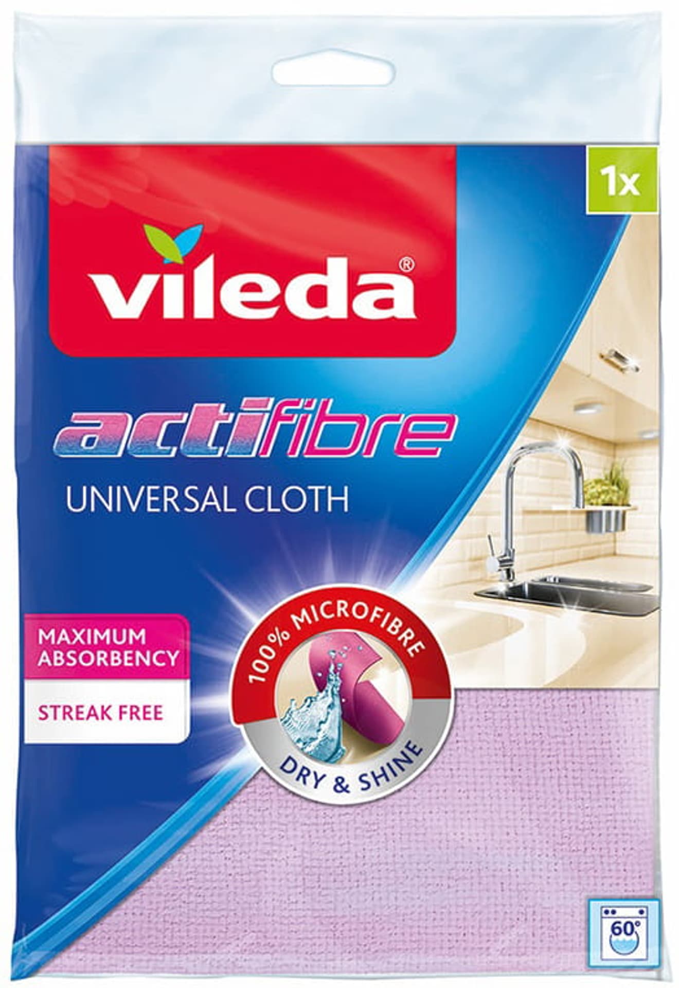 

Ściereczka Actifibre z warstwą PVA Vileda 148307 F