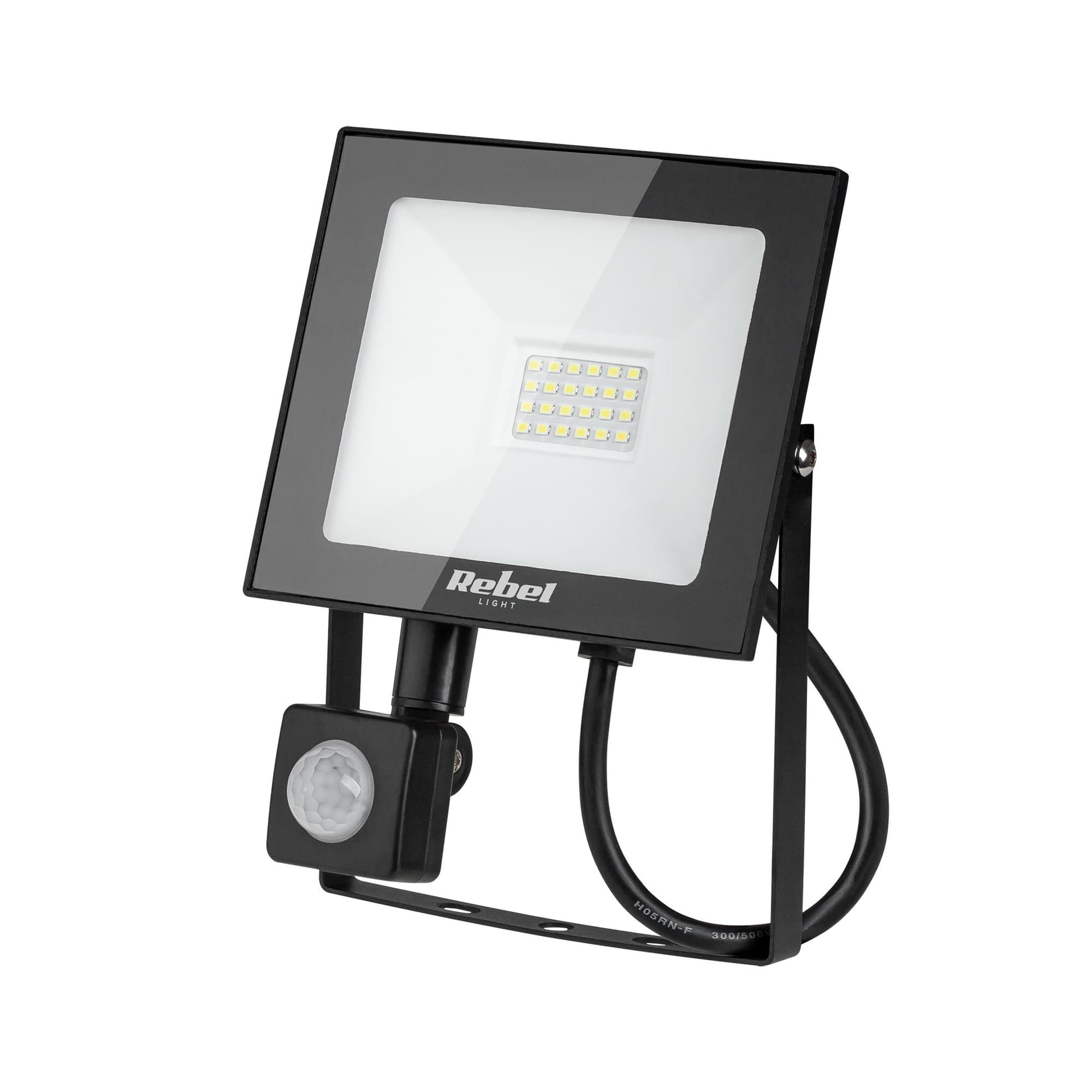 

Reflektor LED Rebel 20W (24x2835 SMD), 3000K, z sensorem zmierzchu, 230V, 24x2835 smd)/3000k/z sensorem zmierzchu/230