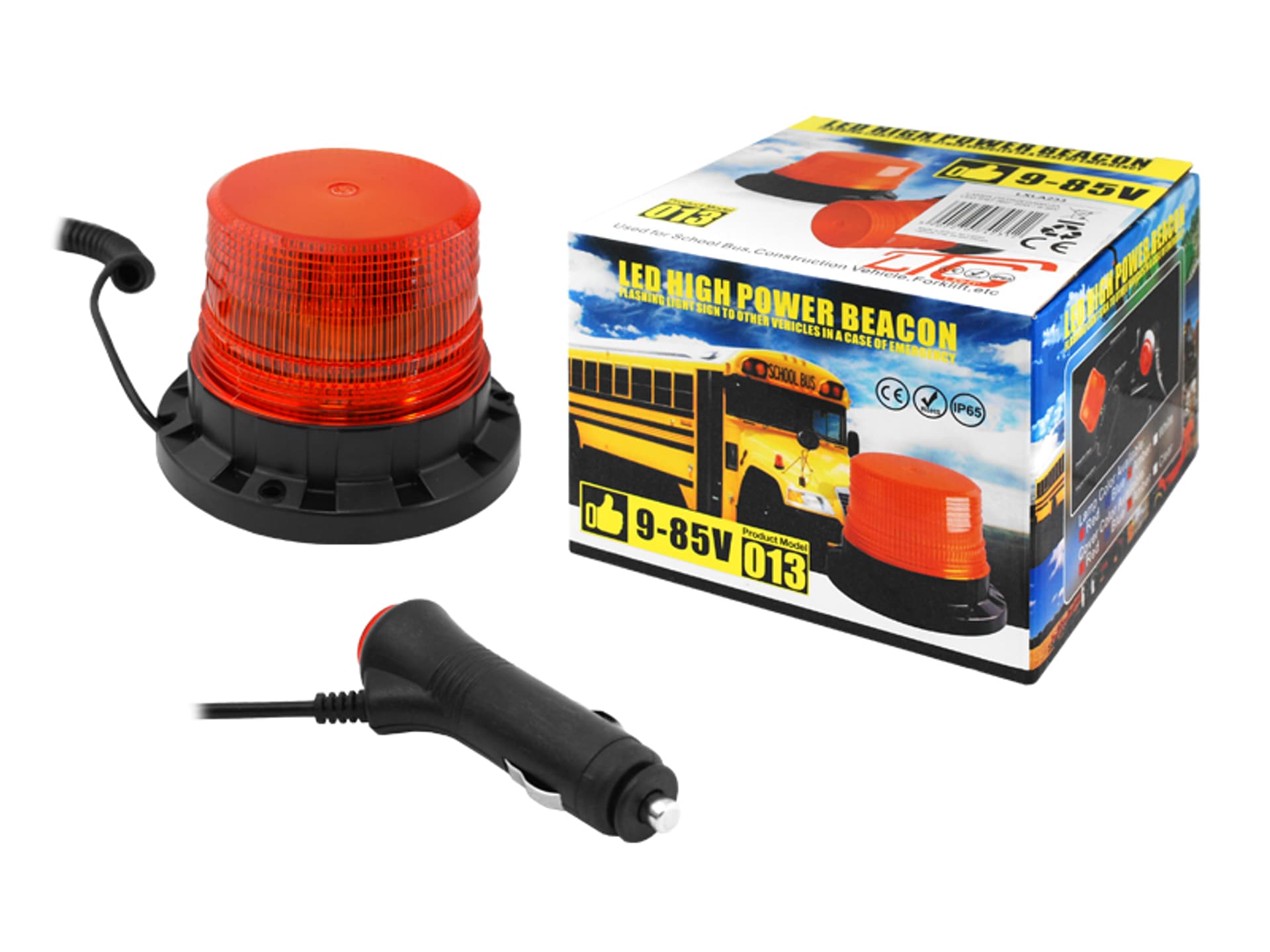 

Lampa ostrzegawcza LED, IP65, 360*, 20W/9-35V. (1LM)