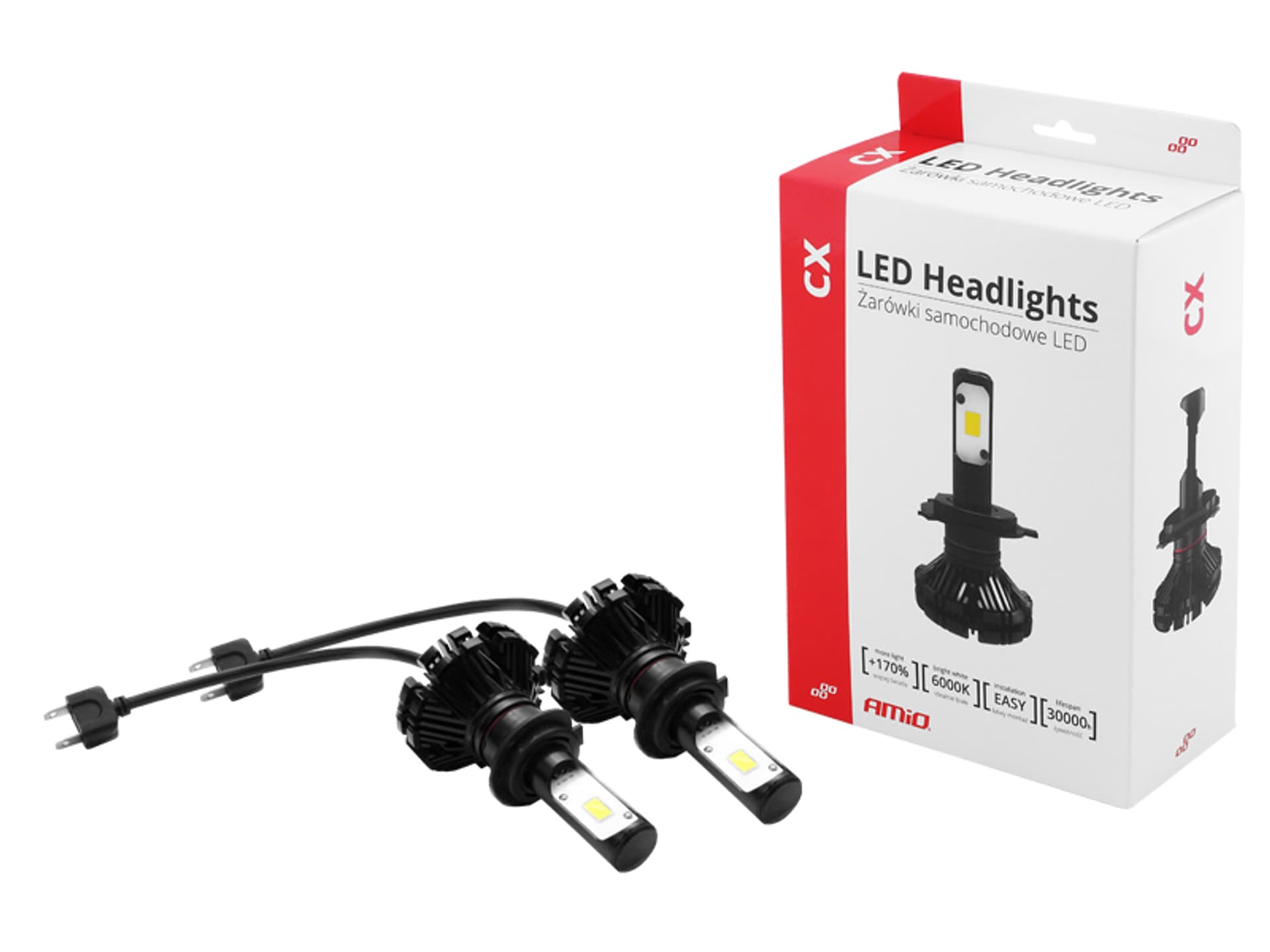 

1 kpl. Żarówki LED / headlight CX Series NSSC HB4 9006, kpl 2szt.