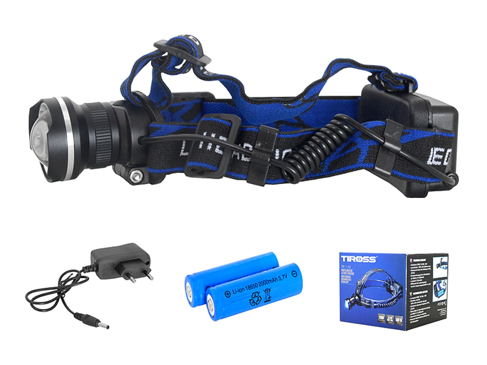 

1 szt. Latarka czołowa profesjonalna TS-1146 ZOOM CREE T6XM.