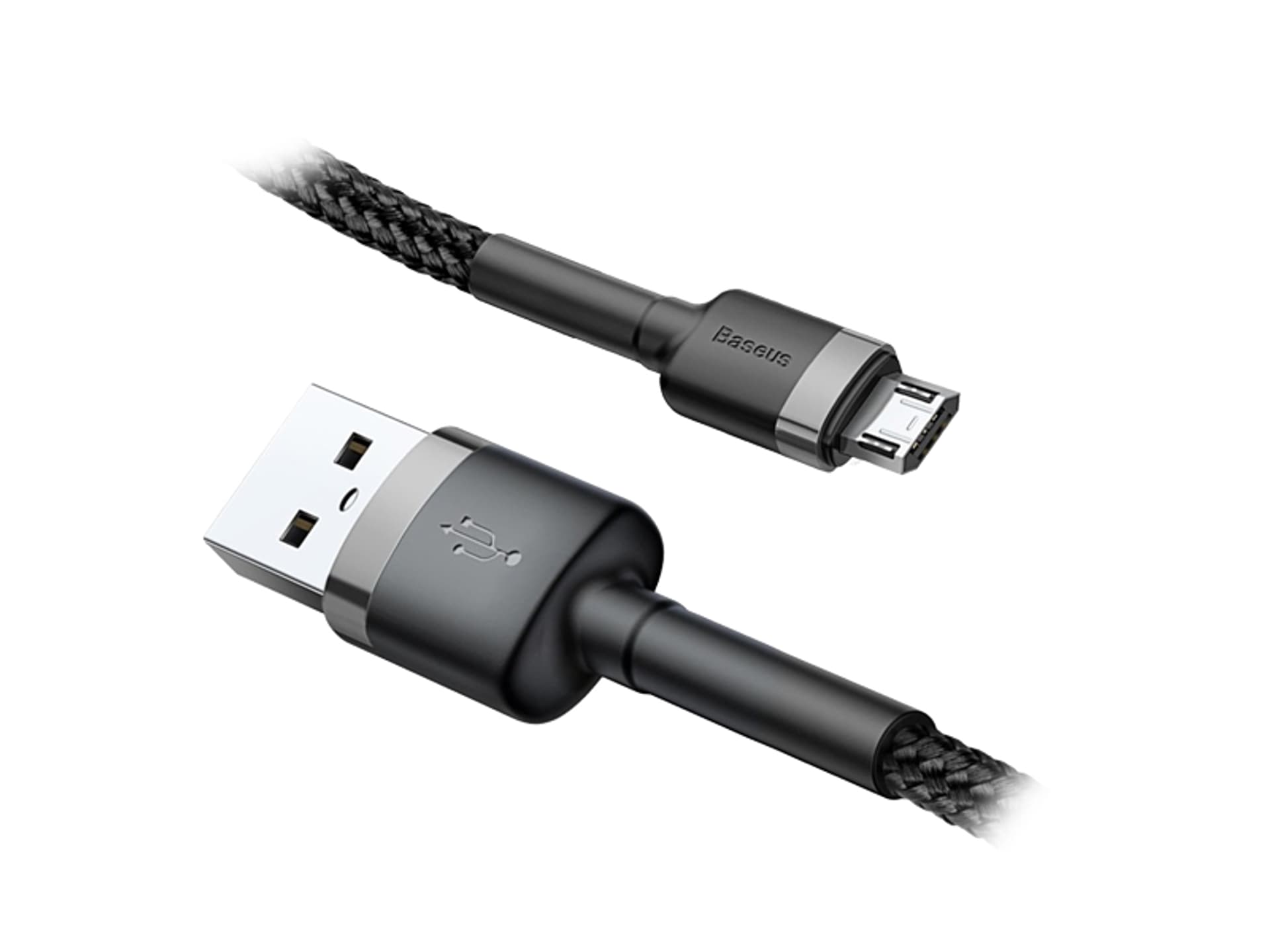 

Kabel usb do micro usb baseus cafule 2.4a 100 cm szaro-czarny