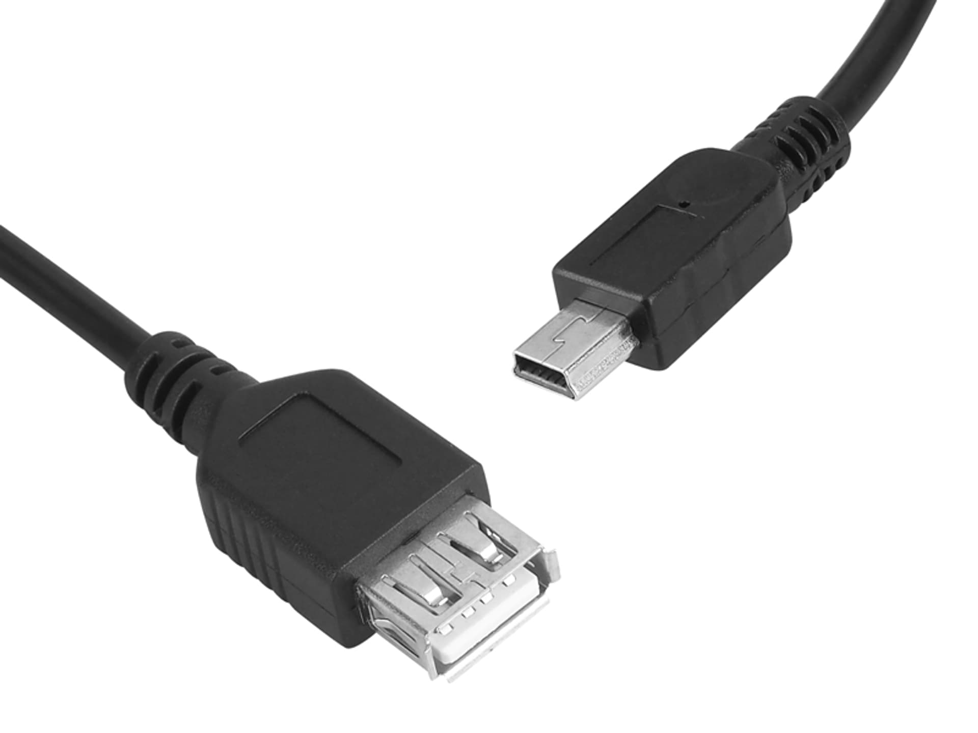 

Kabel USB gniazdo A - wtyk mini USB 5pin