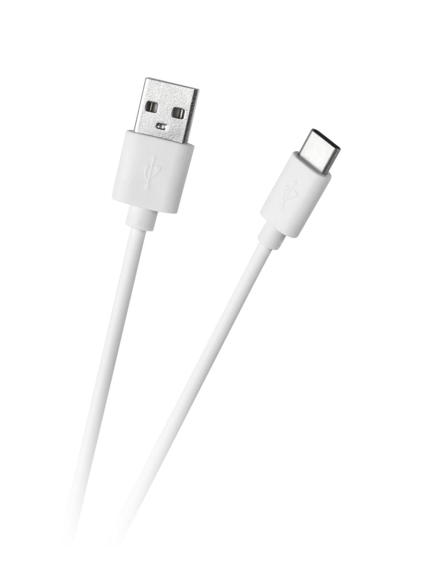 

Kabel USB - USB typu C 1m Biały